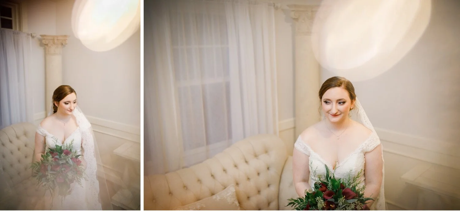 37_Bride at Christmas wedding at Pinehills Golf Club in Plymouth, MA.jpg