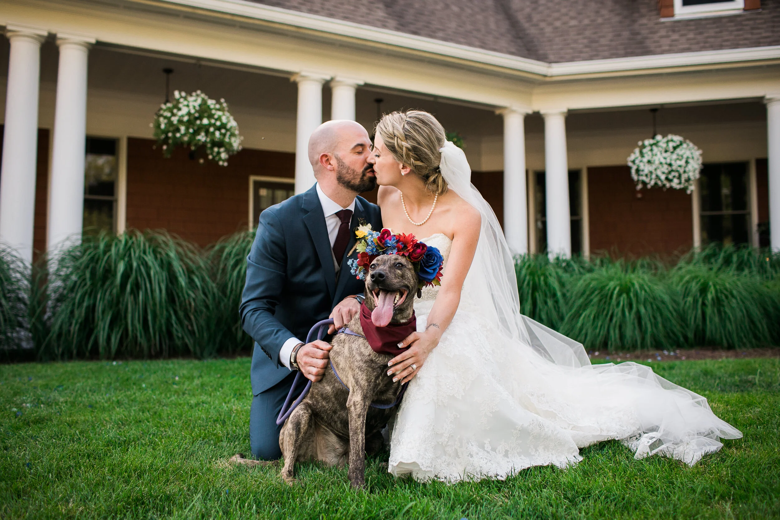 Hollow Brook Golf Club Wedding with Dog Hudson Valley Photographer Sweet Alice Photography.jpg