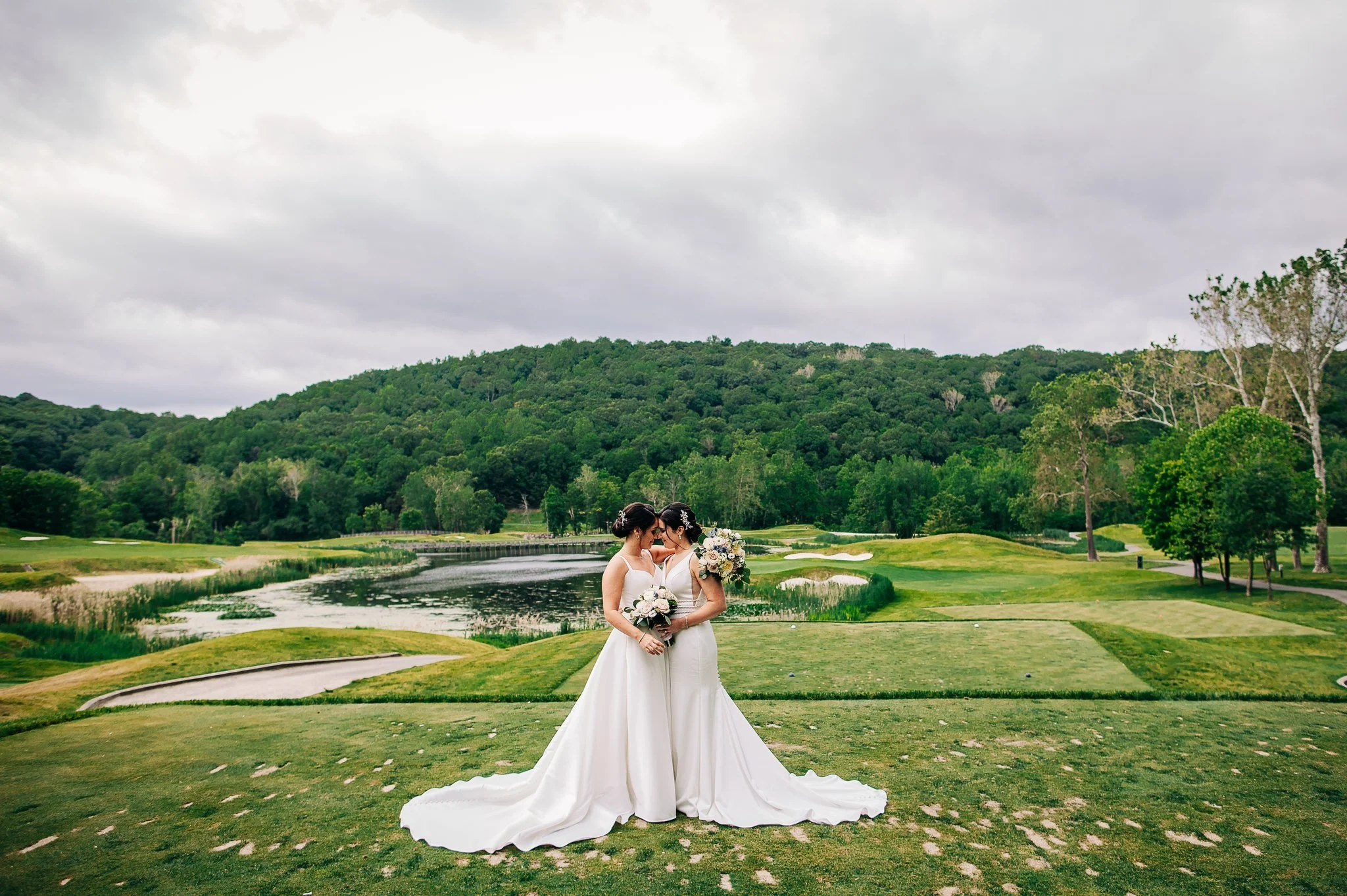 Hollow Brook Golf Club Wedding // Kim + Angelica