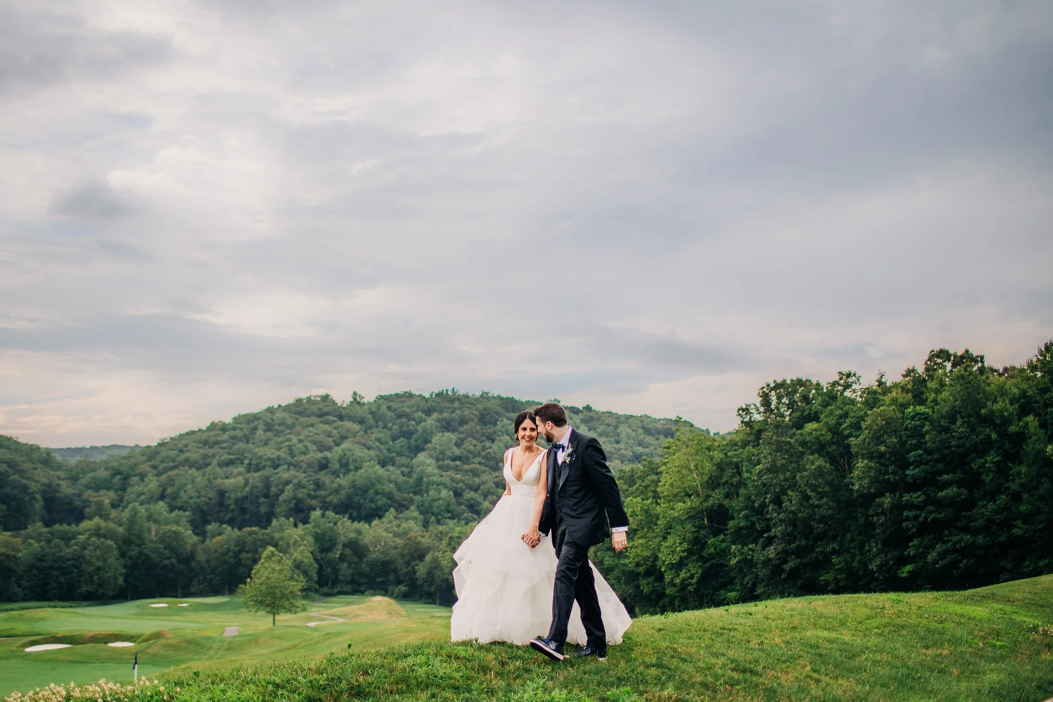 Hollow Brook Golf Club Wedding // Paige + Zach