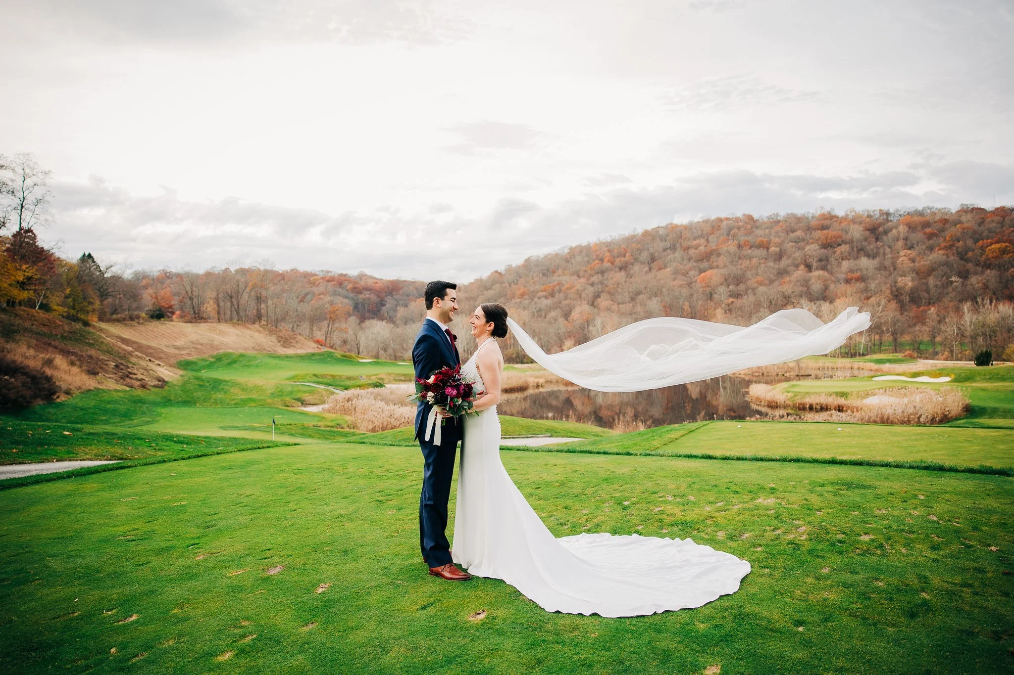 Hollow Brook Golf Club Wedding // Tracey + Erik