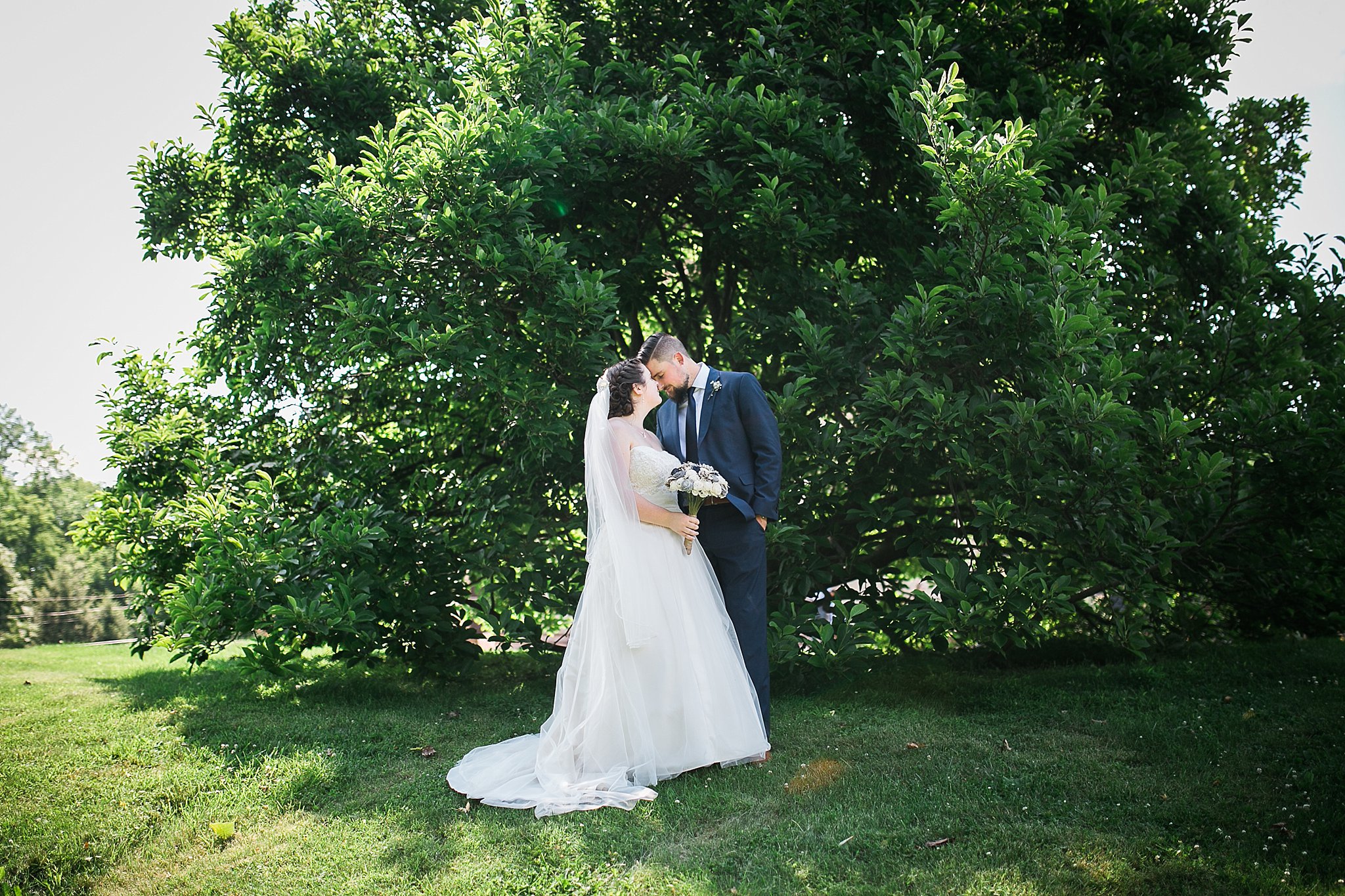Danielle + Justin // A Lush Summer Wedding in New Paltz, NY
