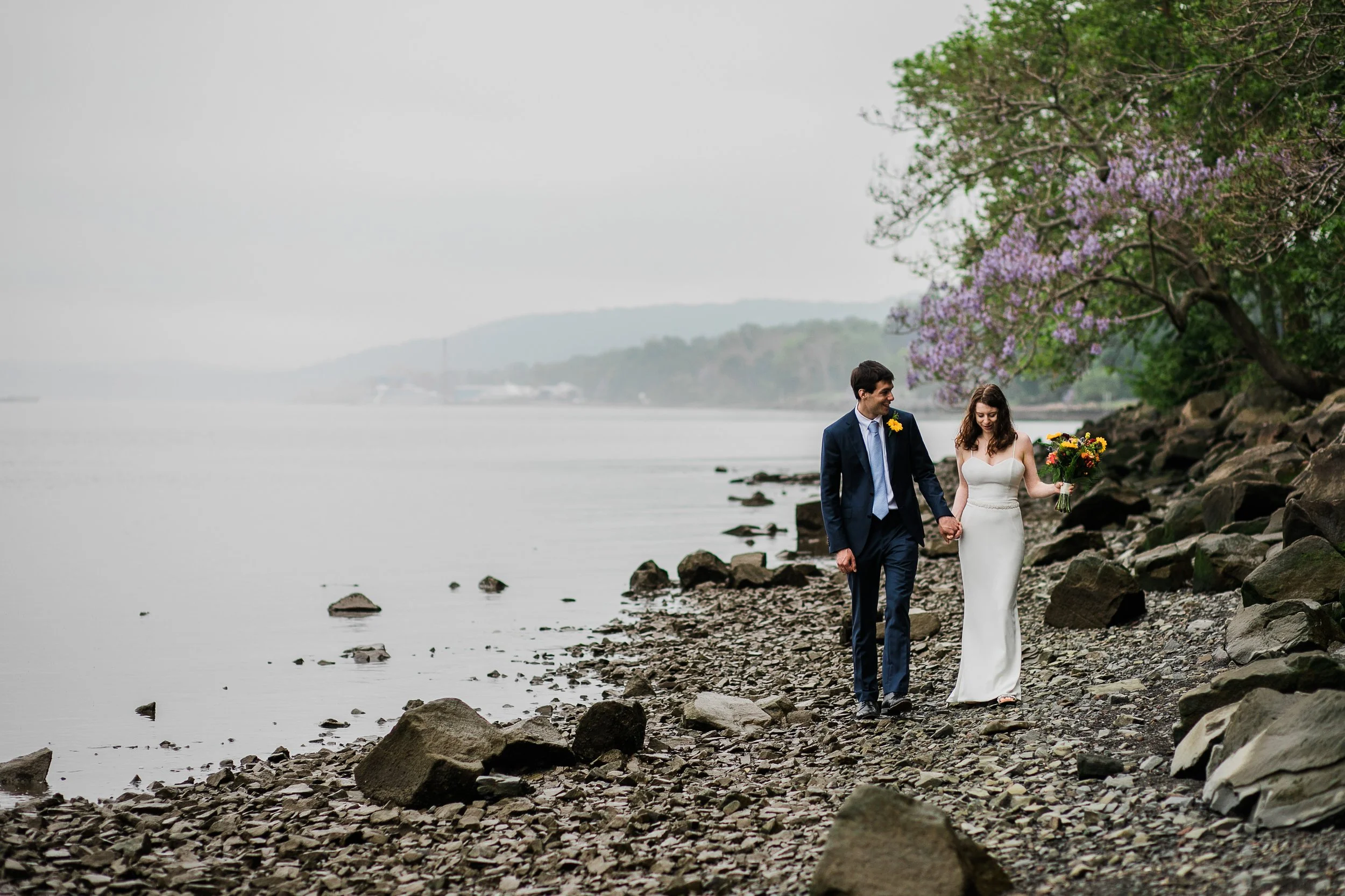 Nyack Beach State Park Wedding // Maddie + Greg