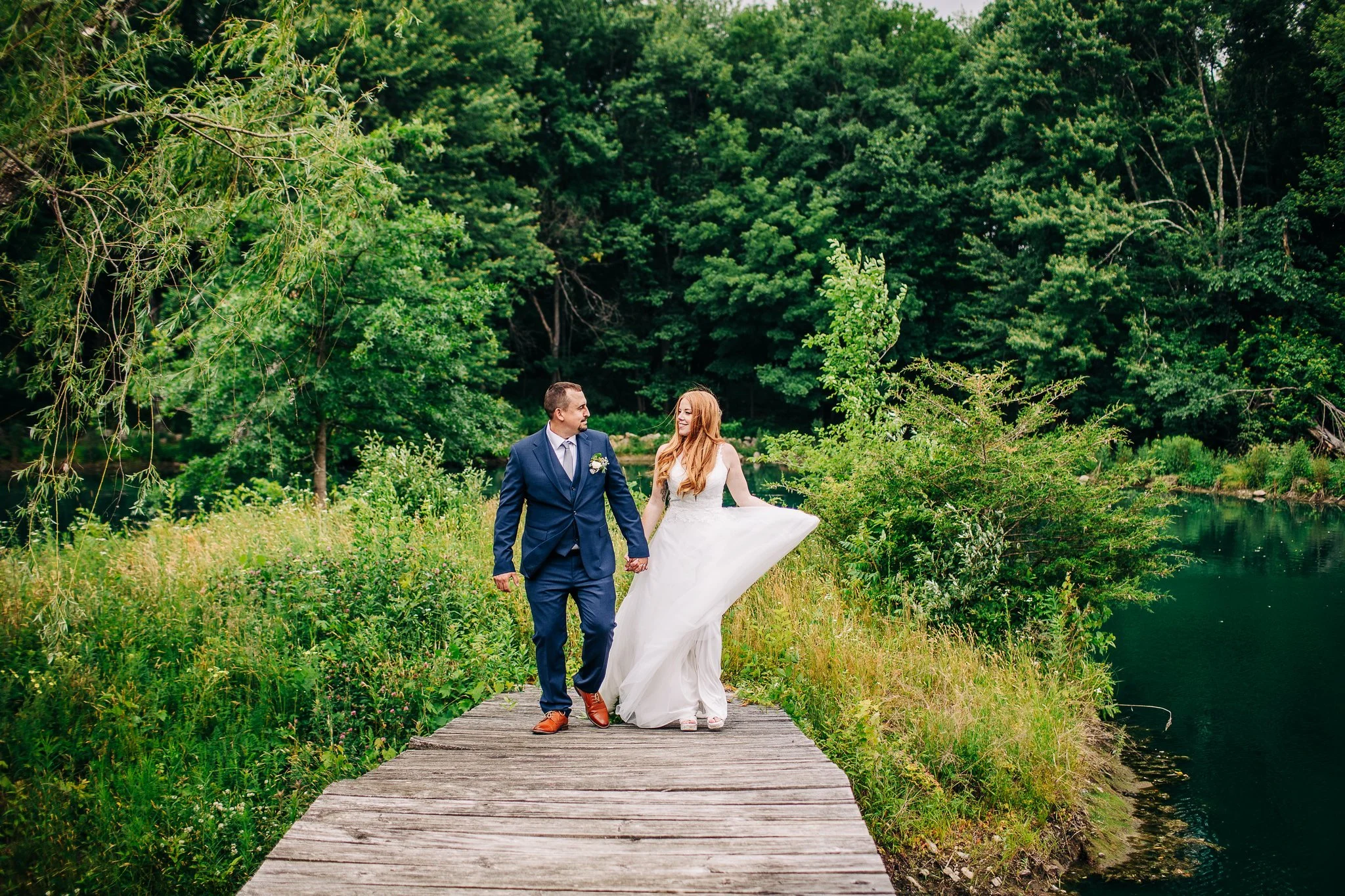 Pleasantly Devine Stables Wedding // Kelly + John