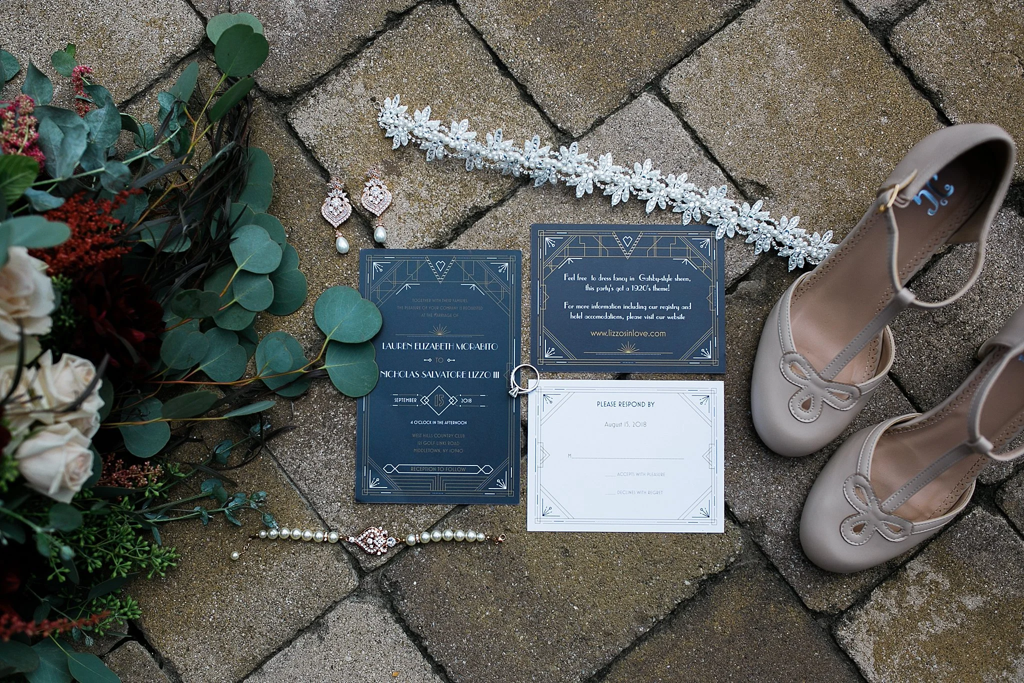 West Hills Country Club Wedding Gatsby Wedding Roaring Twenties Wedding Hudson Valley Wedding Photographer Sweet Alice Photography2.jpg