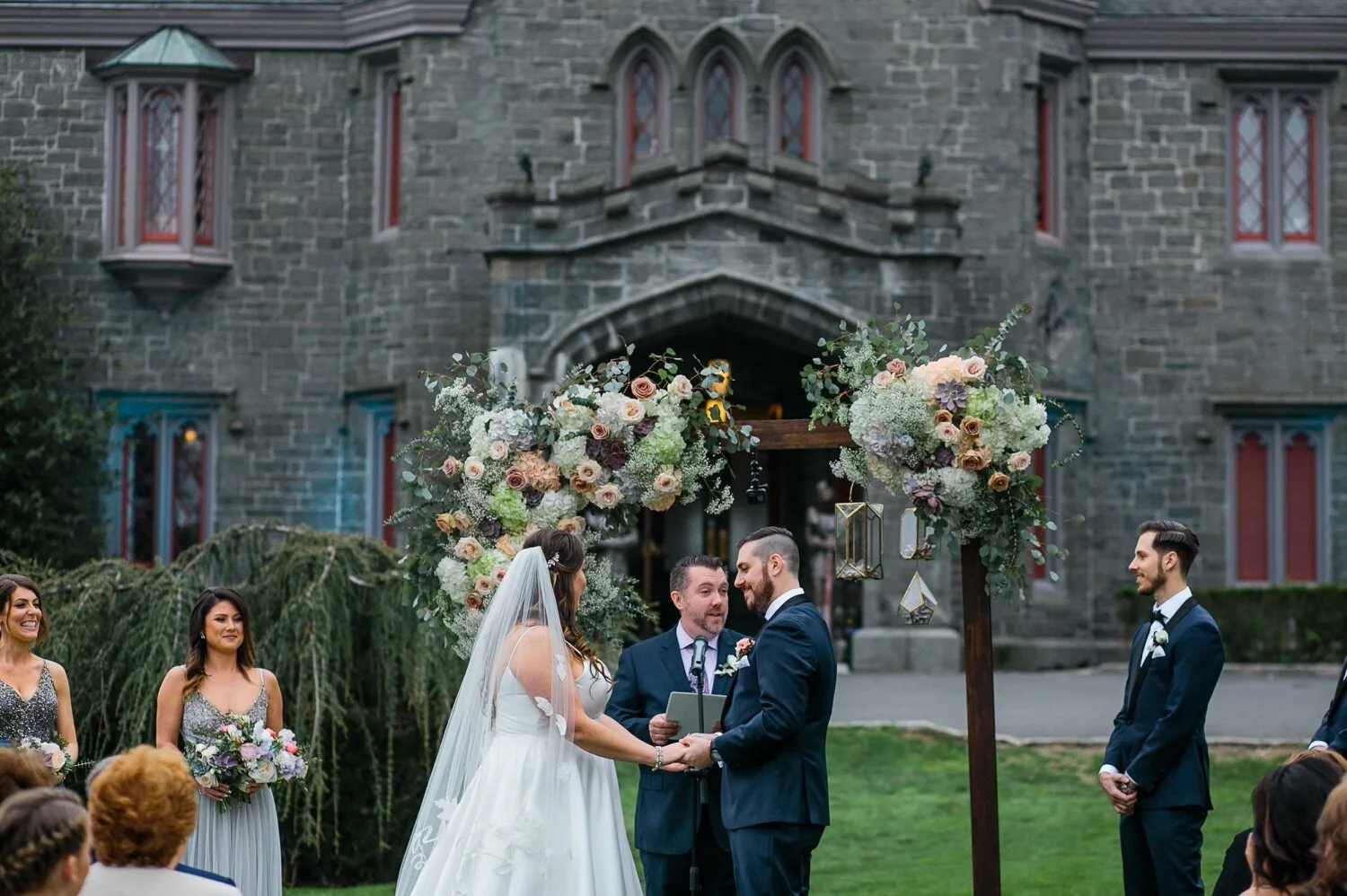 49_Outside ceremony at Whitby Castle wedding in Rye, NY.jpg
