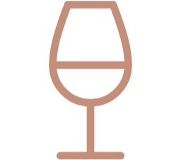Illustration of a wine glass.