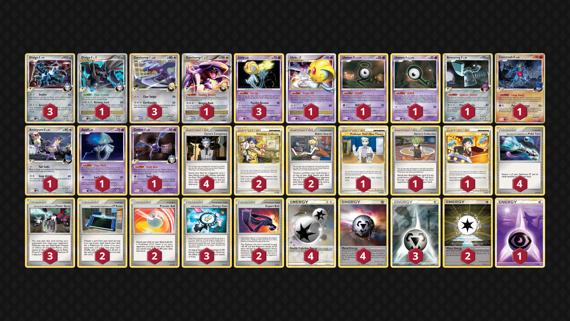 Dialga Chomp - Uses the SP Engine to tank with Item/Body locking Dialga and heal with Garchomp