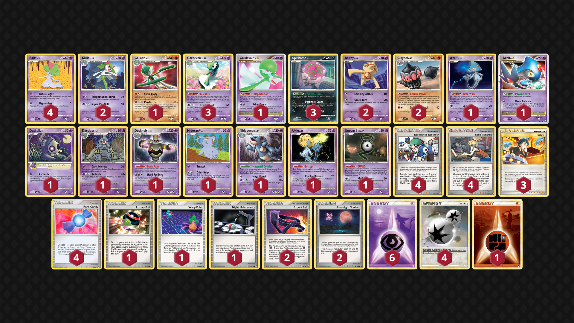 Gardi Gallade - Gardevoir is used for locking your opponent while using 2 supporters per turn, while Gallade is used for large KOs