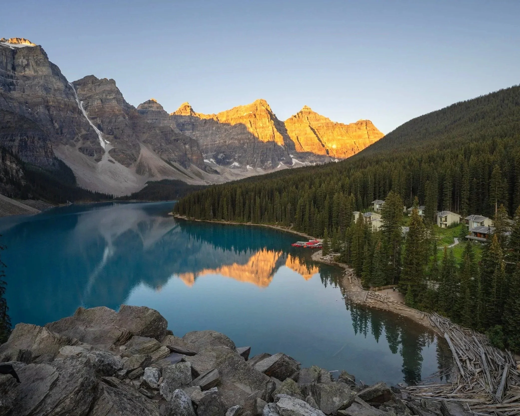 G1 - Morraine Lake sunrise