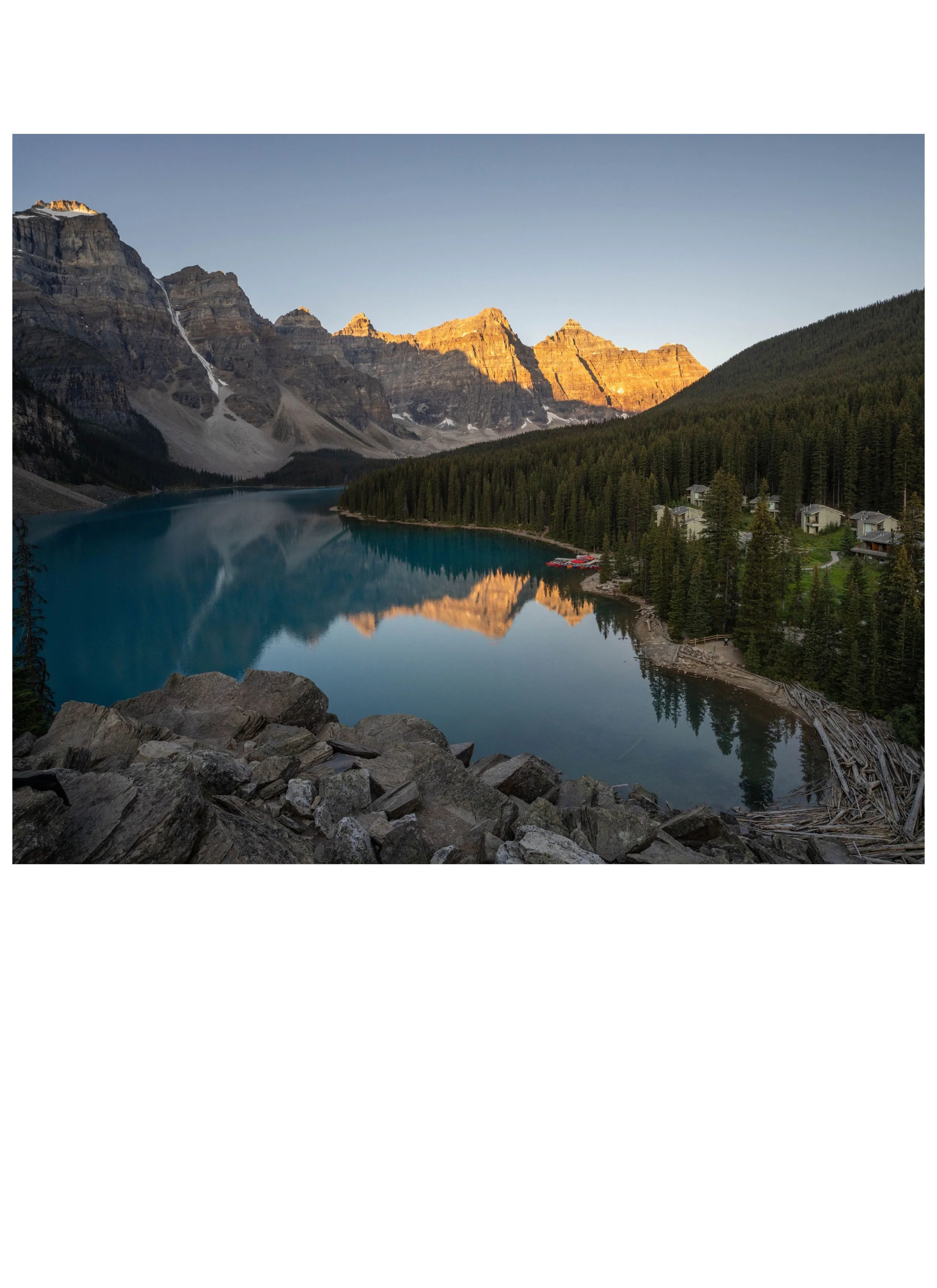 G1 - Morraine Lake sunrise