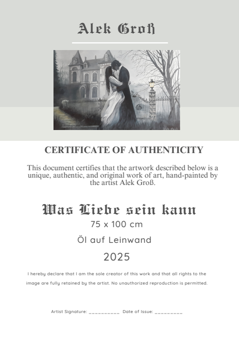Certificate of Authenticity