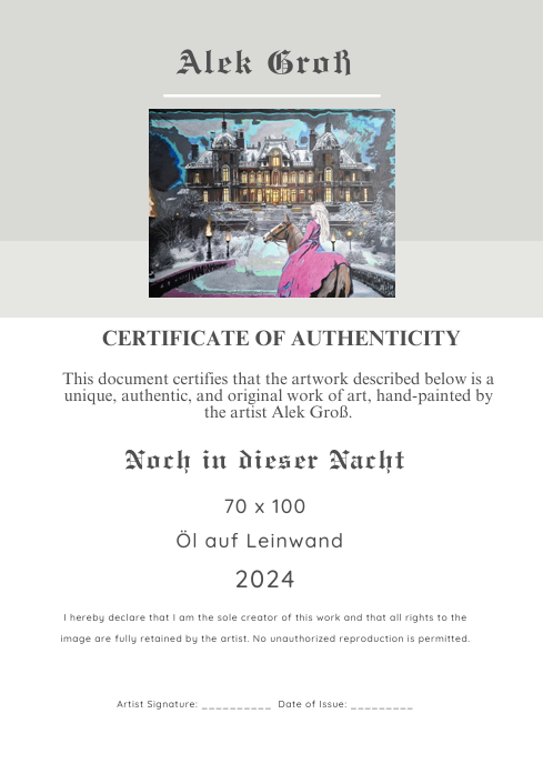 Certificate of Authenticity