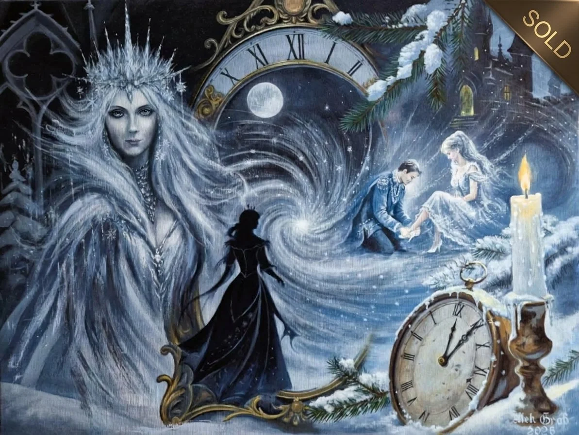 Portal of the Mirror World: Beyond Time

Oil on Canvas, 100 × 70 cm

Status: Sold — Private Collection, Germany