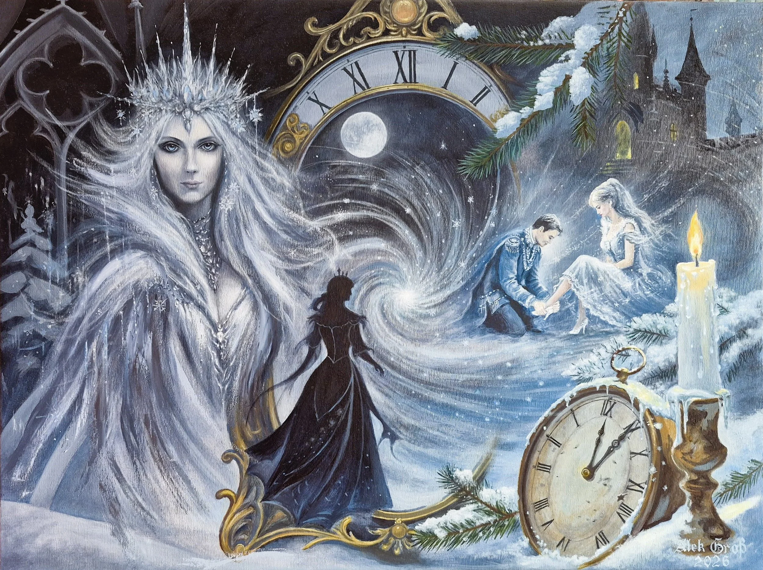 A journey into the frozen echoes of eternity. Where the mirror shatters the limits of time