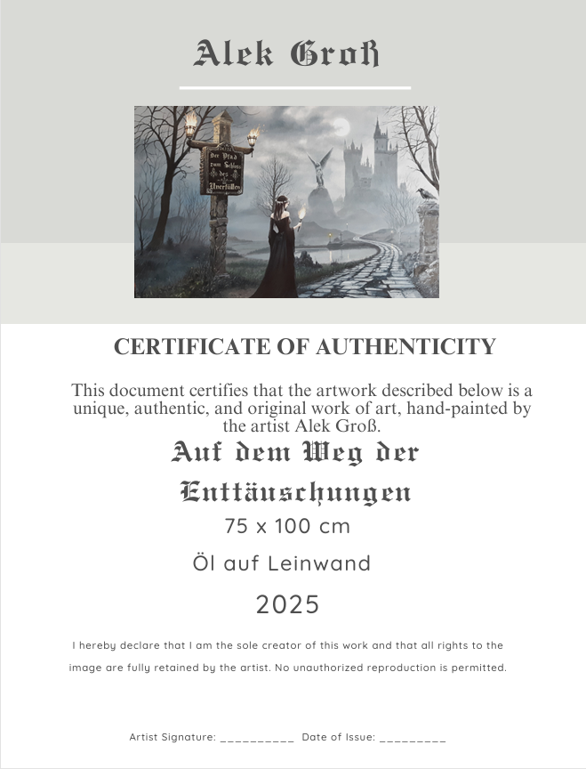 Certificate of Authenticity