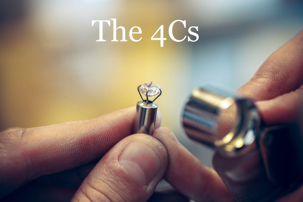 Each of the 4 C&rsquo;s of diamonds (Cut, Color, Clarity and Carat) play a role in a diamond&rsquo;s beauty.

#diamond
#color
#carat
#clarity
#cut
#diamondgrading 
#diamondjewelry
