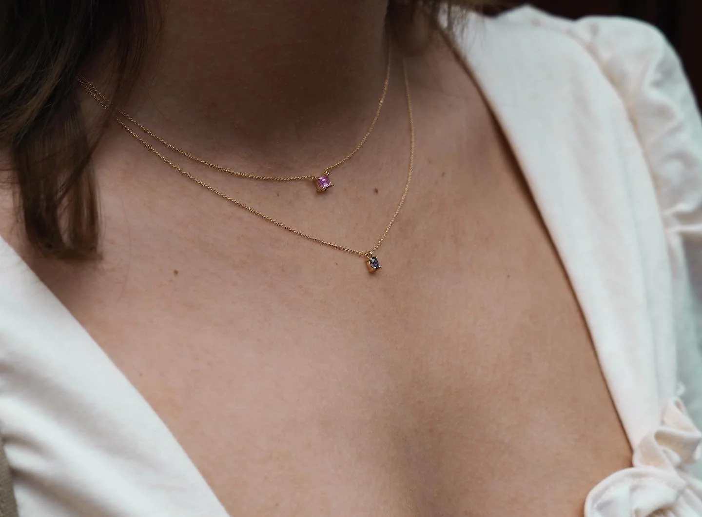 Who wants candy 🍭?

Necklace with candy color sapphire set in 18K yellow gold.

#jewelry 
#gemstones 
#highquality 
#candy
#rainbow 
#gold
#jewelryaddict