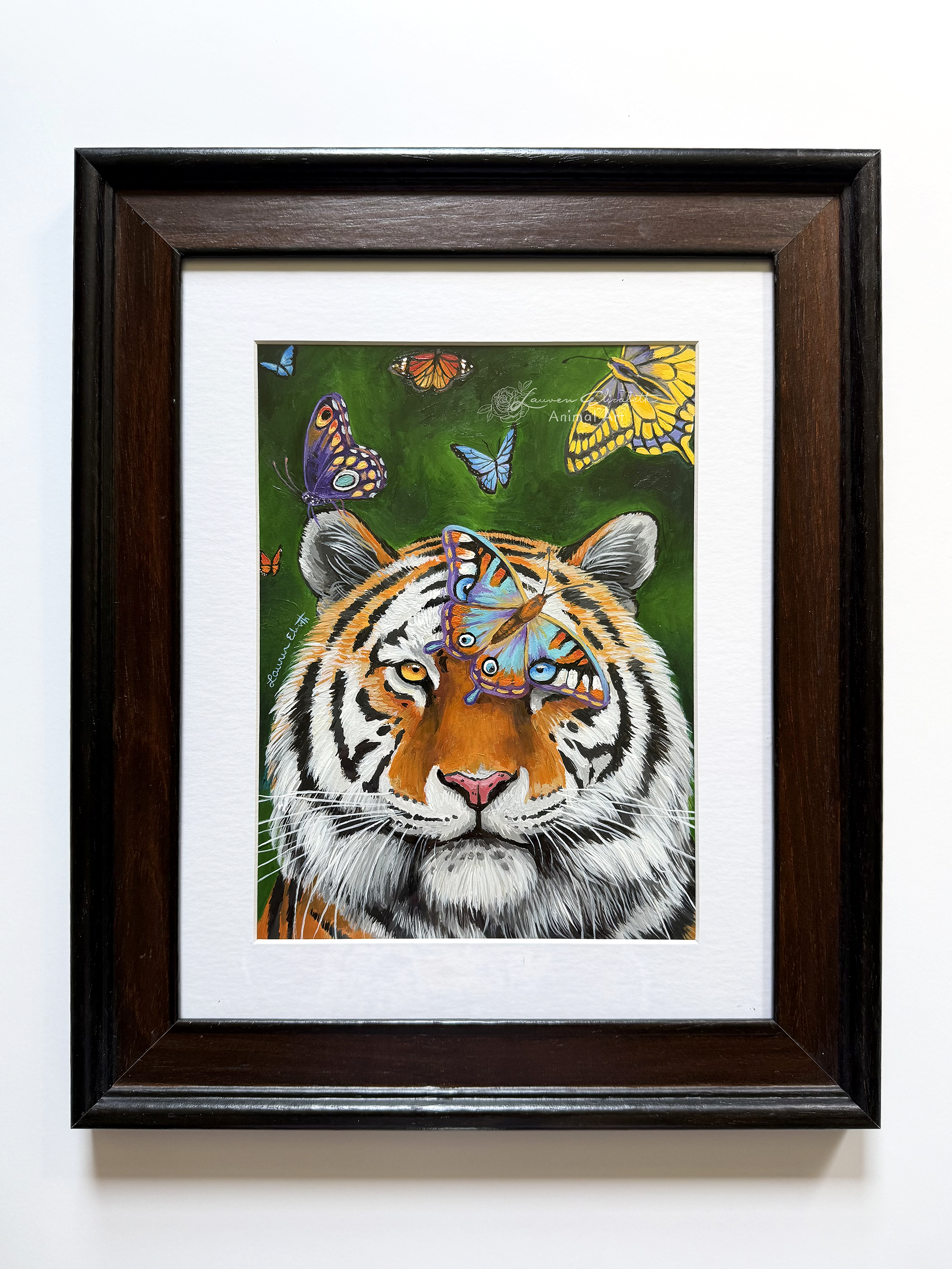 Butterfly View - Frame Included