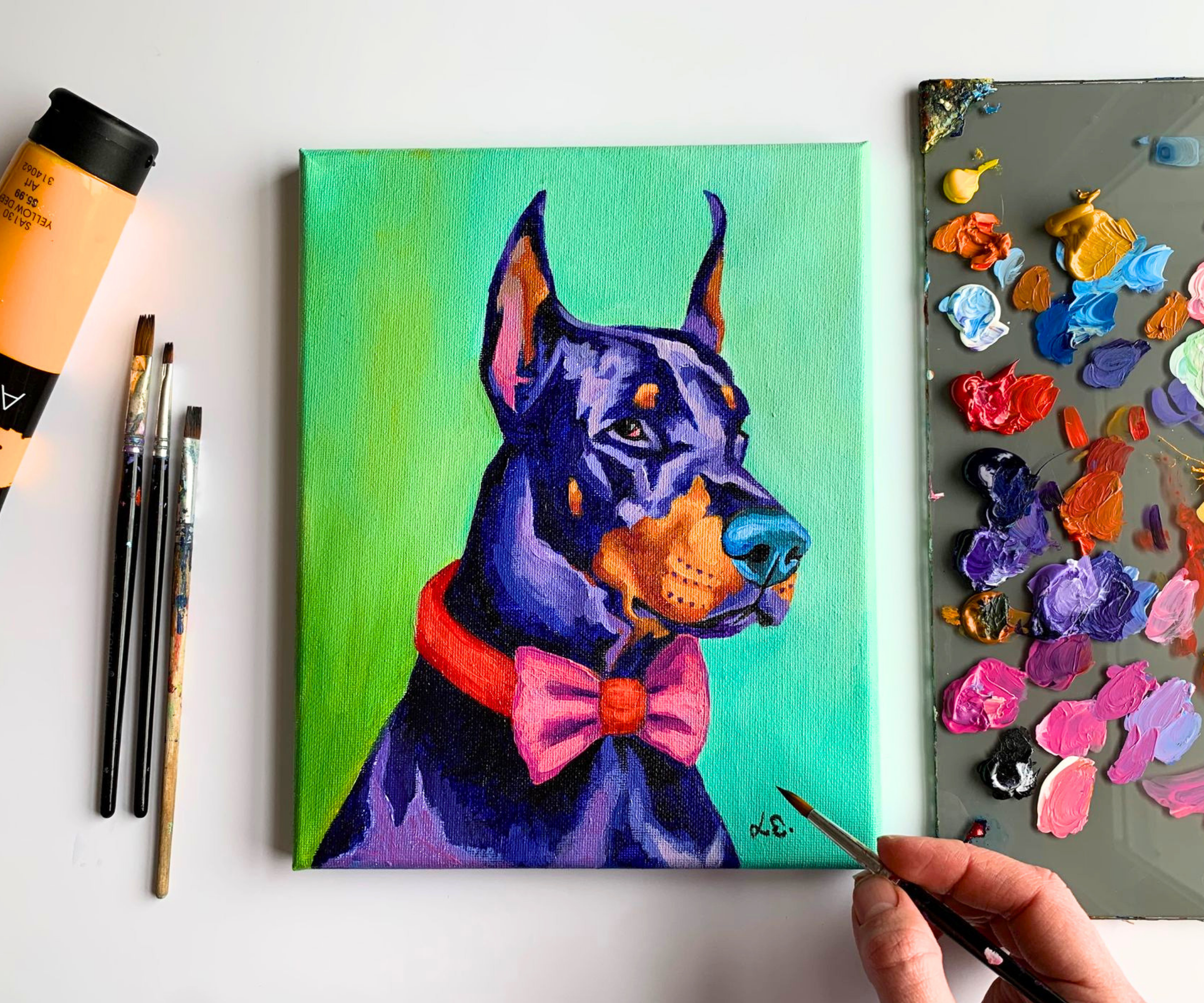 Beginner Doberman for Anxiety