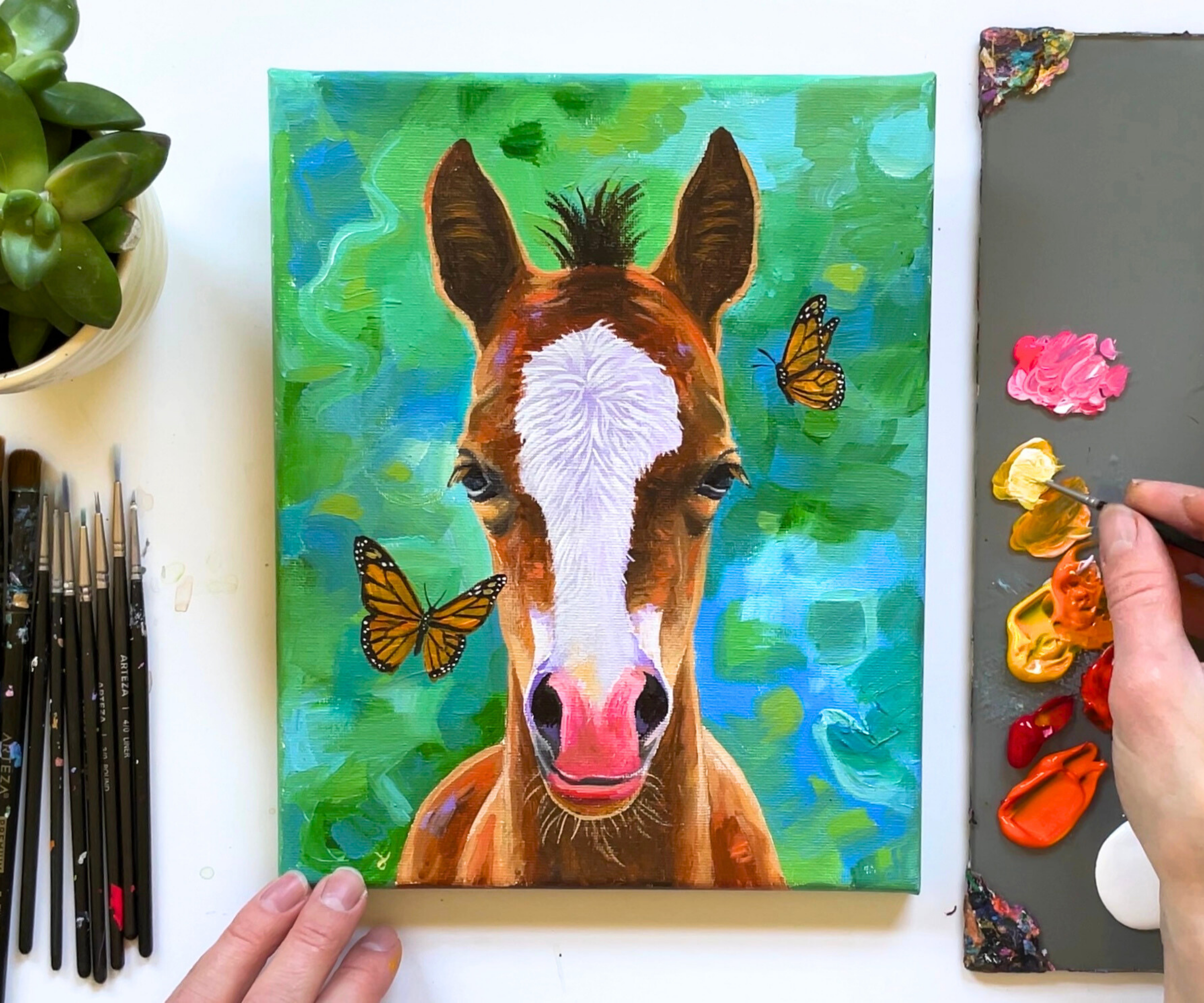 Spring Pony Tutorial for Letting Go