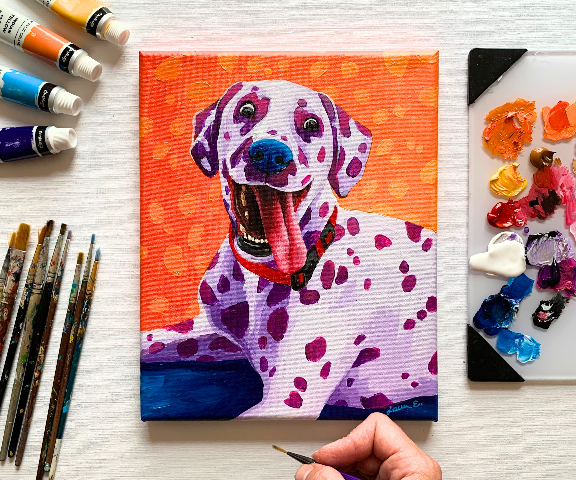 Beginner Dalmatian Tutorial for a Joy Boost