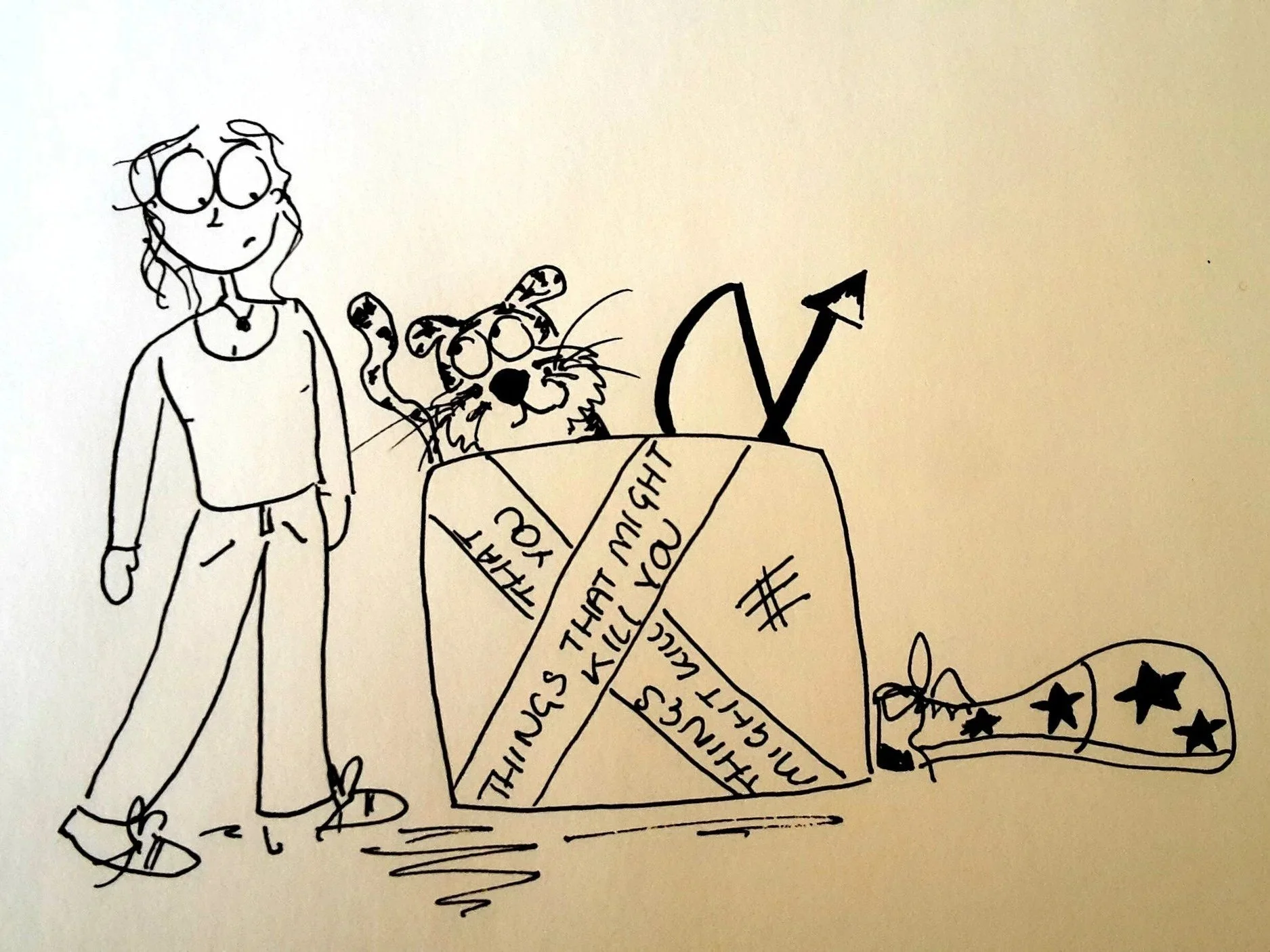 Are you scared? If so, what of?