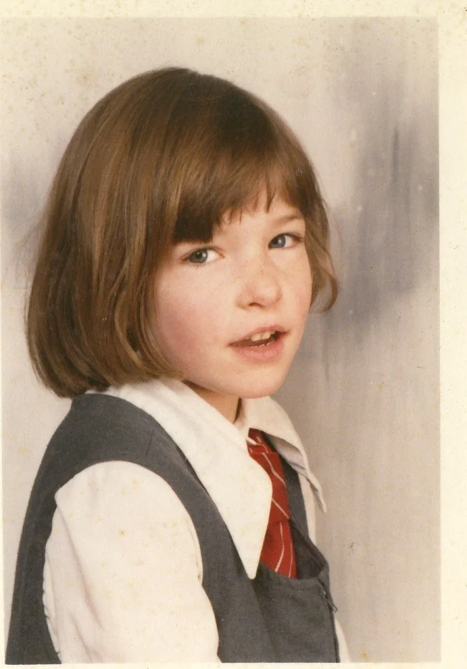Mari Williams school portrait aged 5