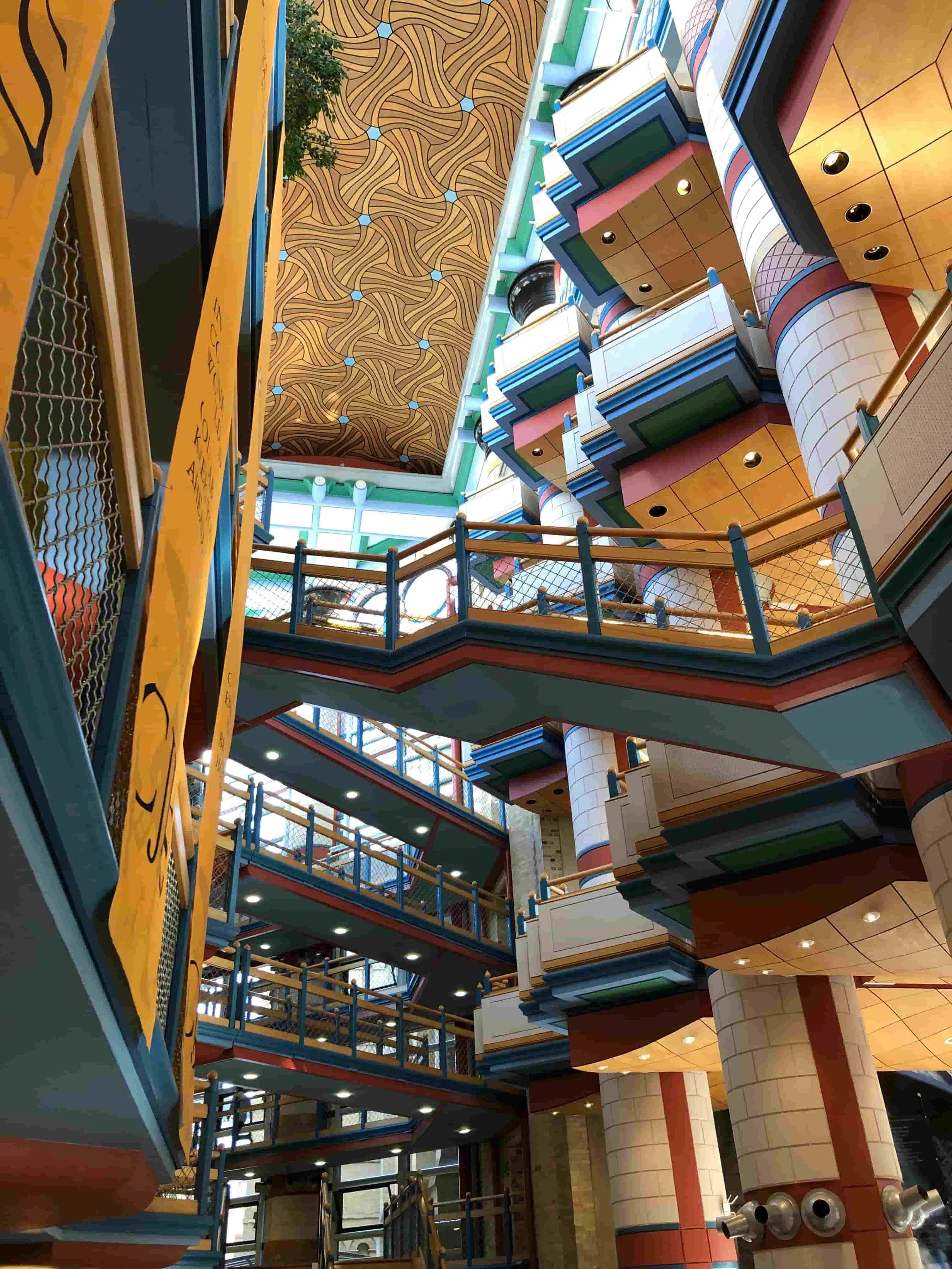 Inside of Cambridge University Judge Business School Cambridge UK