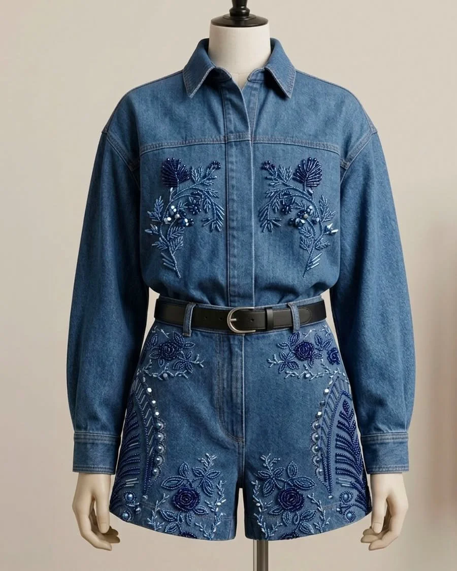 The best way to customize an entire outfit? A full embroidery: the ultimate in chic.
DM us for any customization request

#Rayone #CustomClothing #BespokeFashion #HandmadeFashion #ArtisanMade #LuxuryStyle #SlowFashion #WardrobeGoals #FashionDetails #