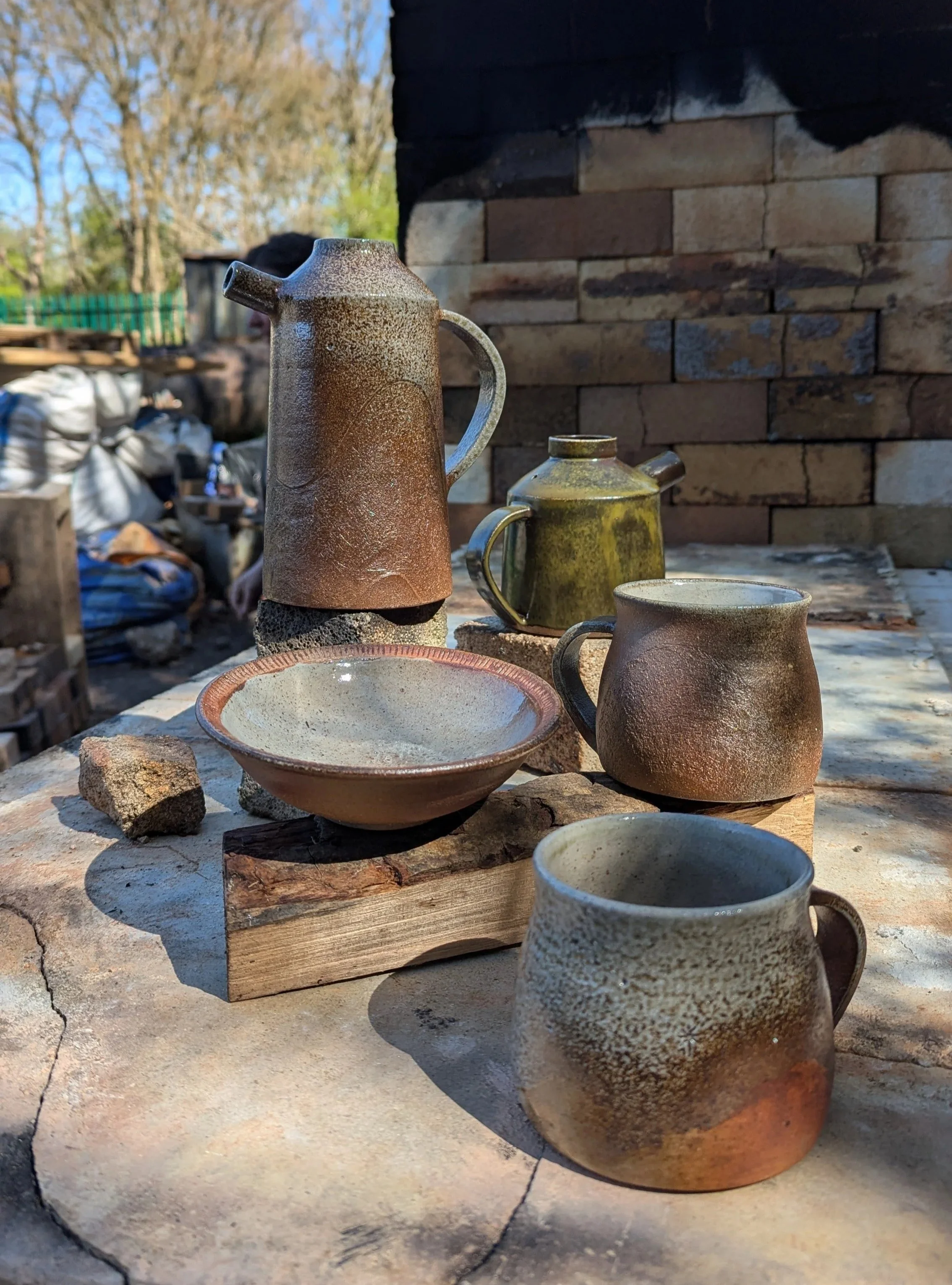 Wood fired work, April 2025