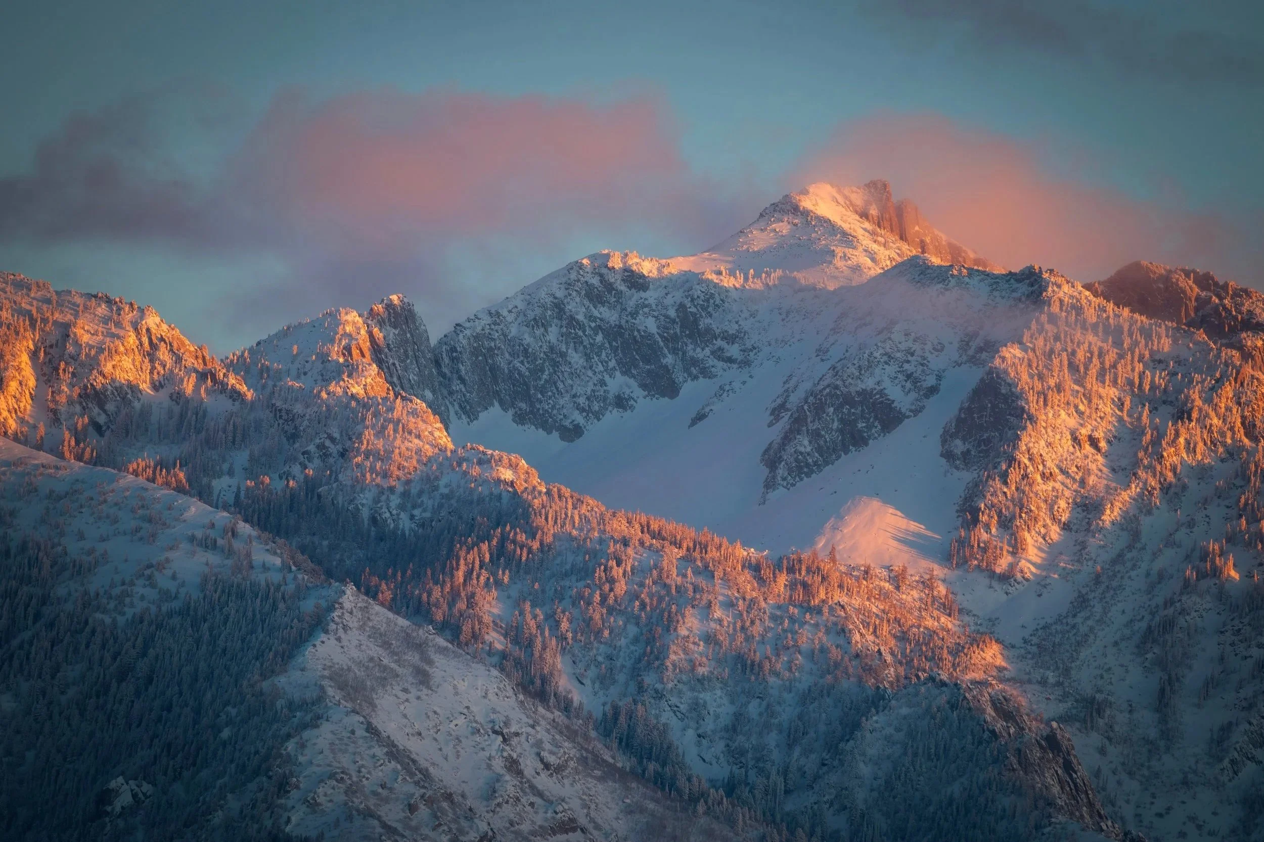 Lone Peak in the Wasatch Mountains
