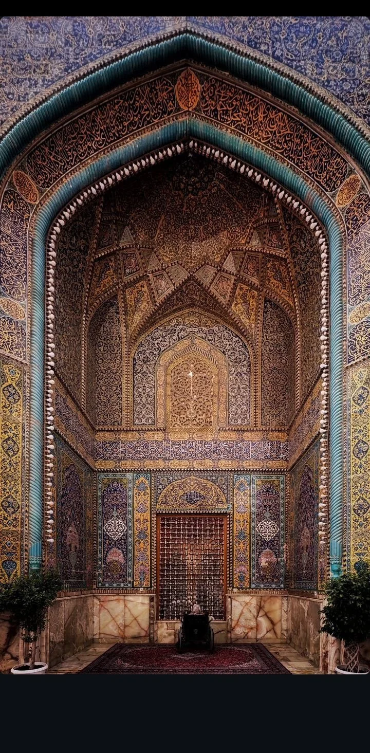 Inside the Shrine of Imam Ali (as)