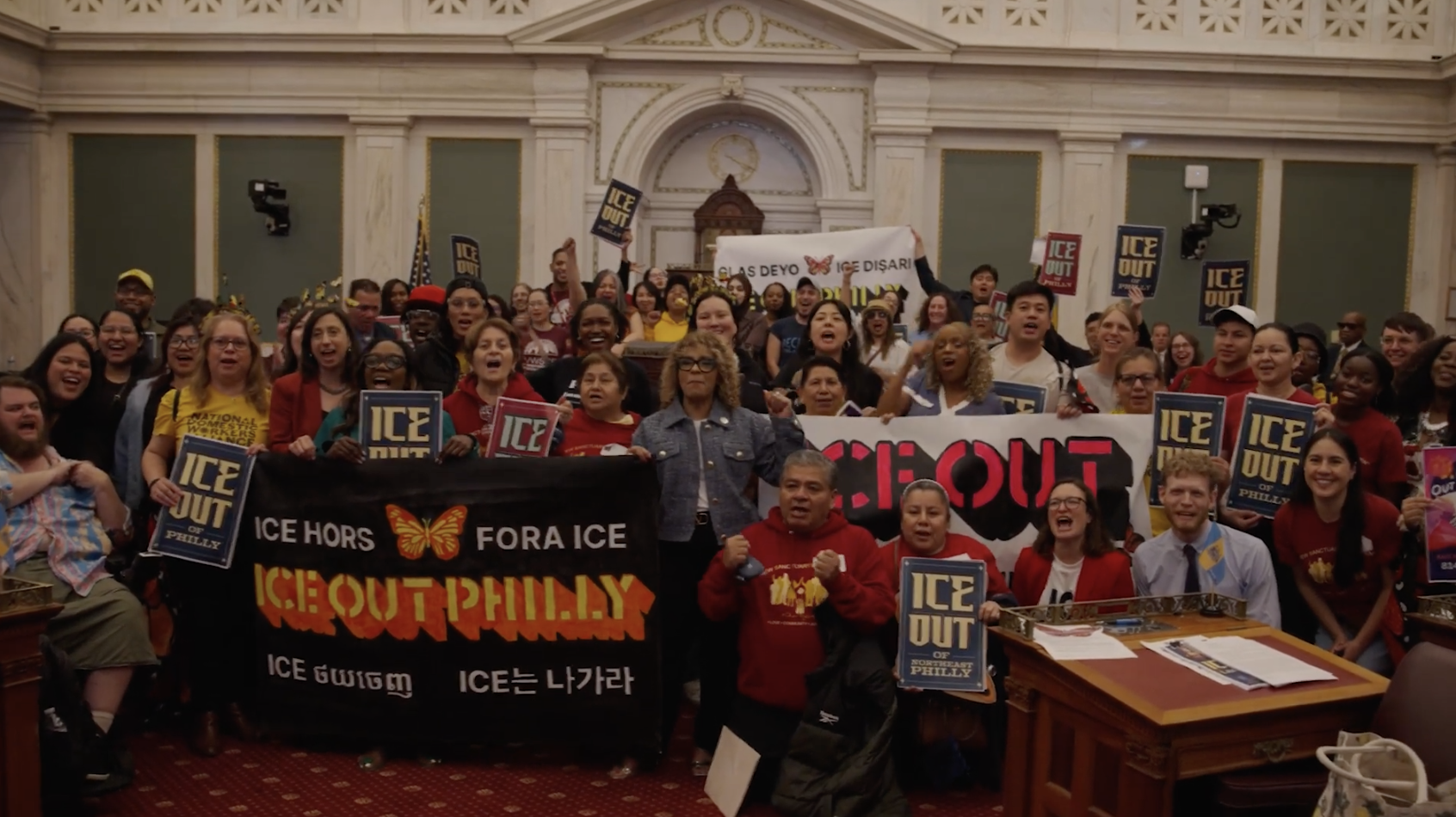 ICE Out Hearing: Philadelphia City Hall