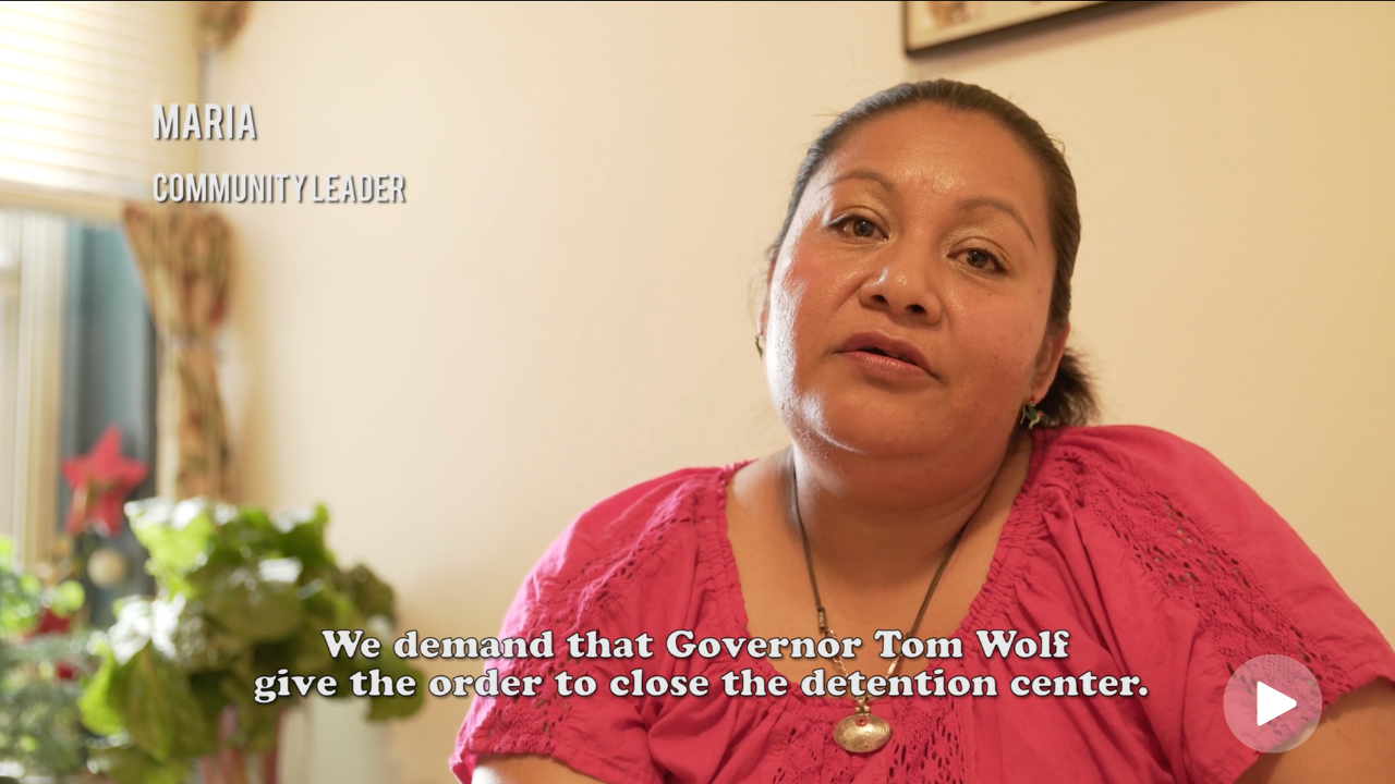 Testimonies: Maria, Shut Down Berks