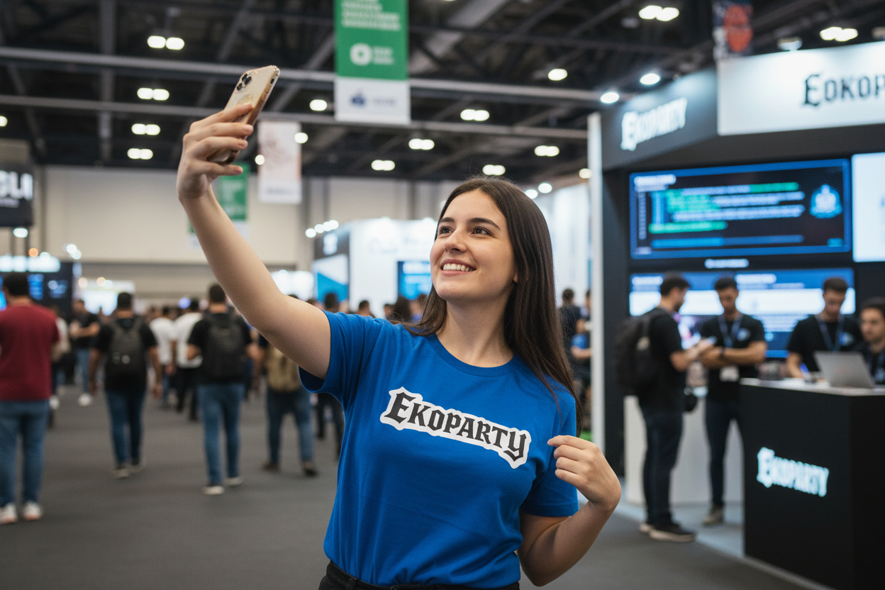 indumentaria personalizada para Ekoparty