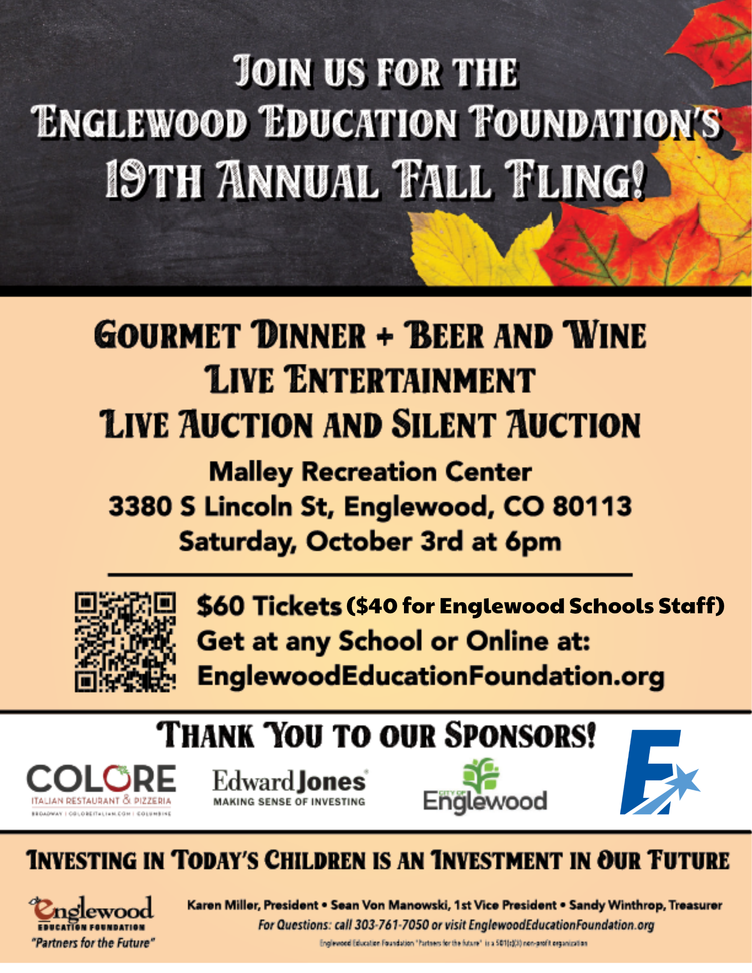 Fall Fling Fundraiser