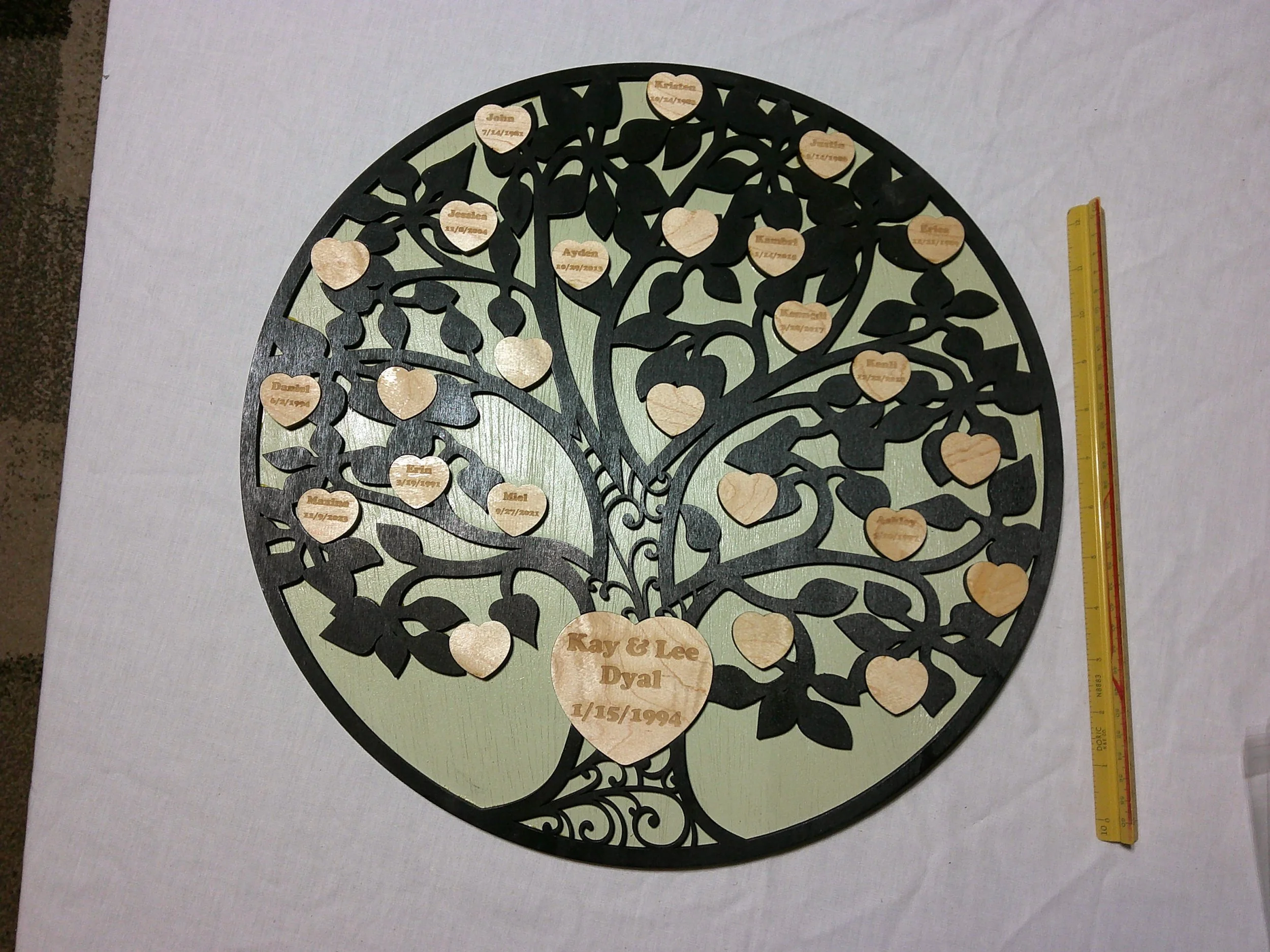 Large Family Tree