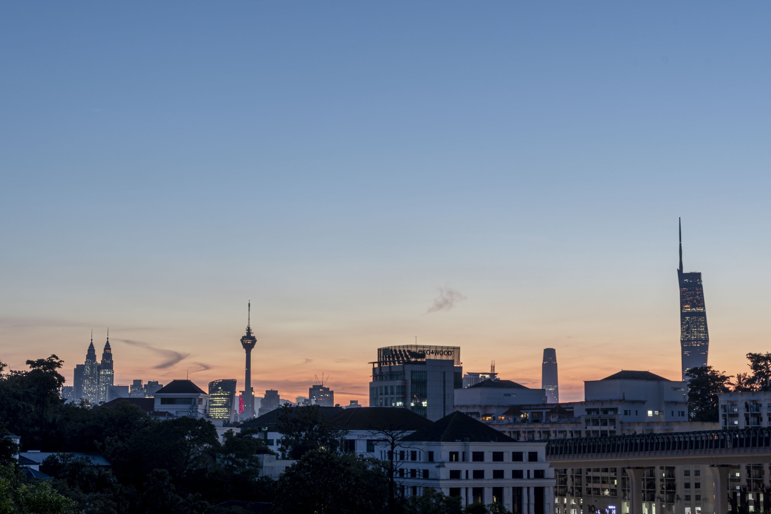 Kuala Lumpur sunrise