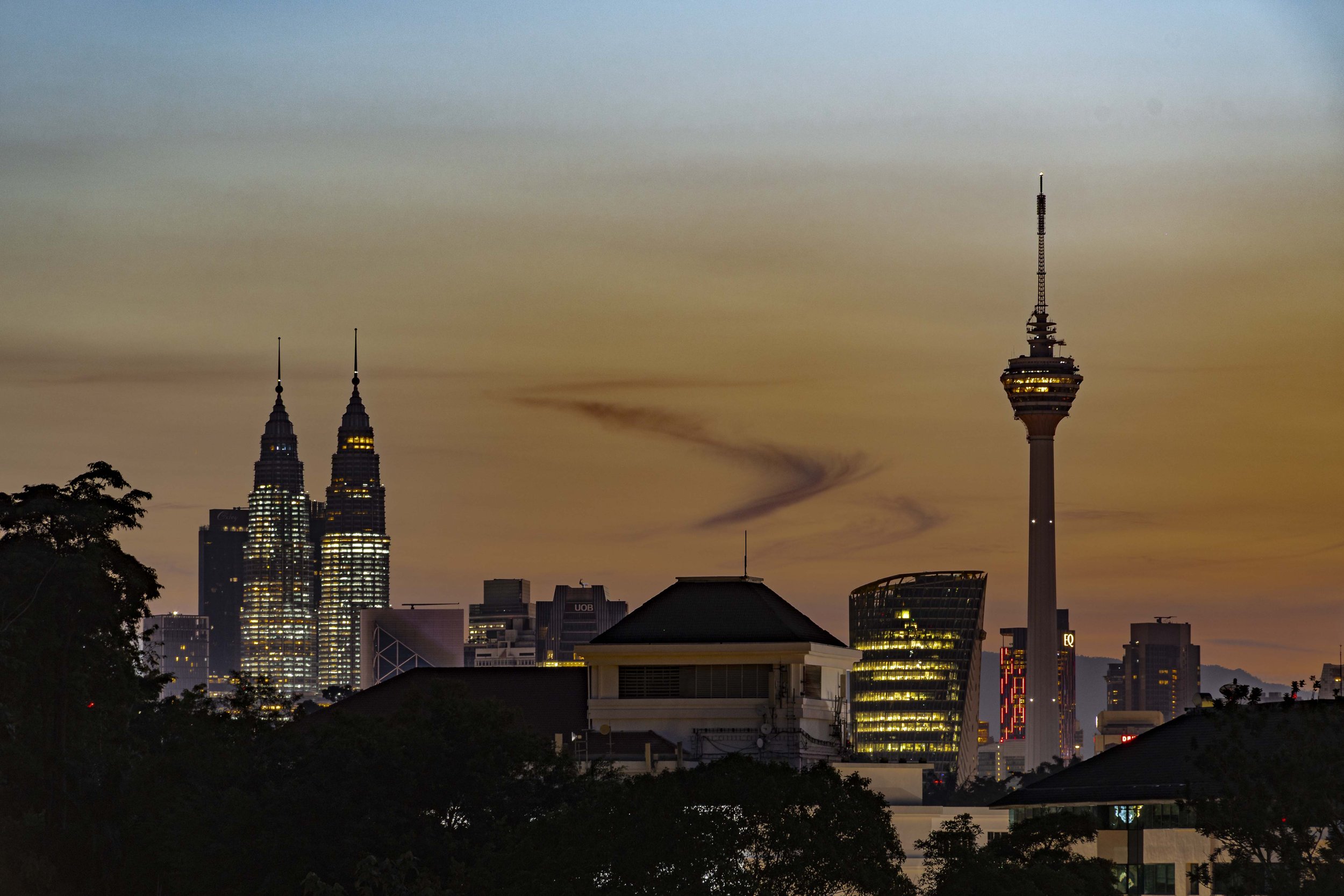 Kuala Lumpur sunrise