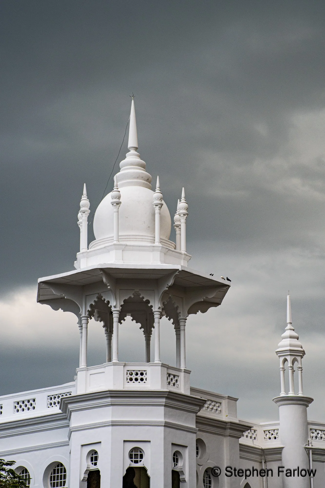 Old Kuala Lumpur railway station corner chhatris
