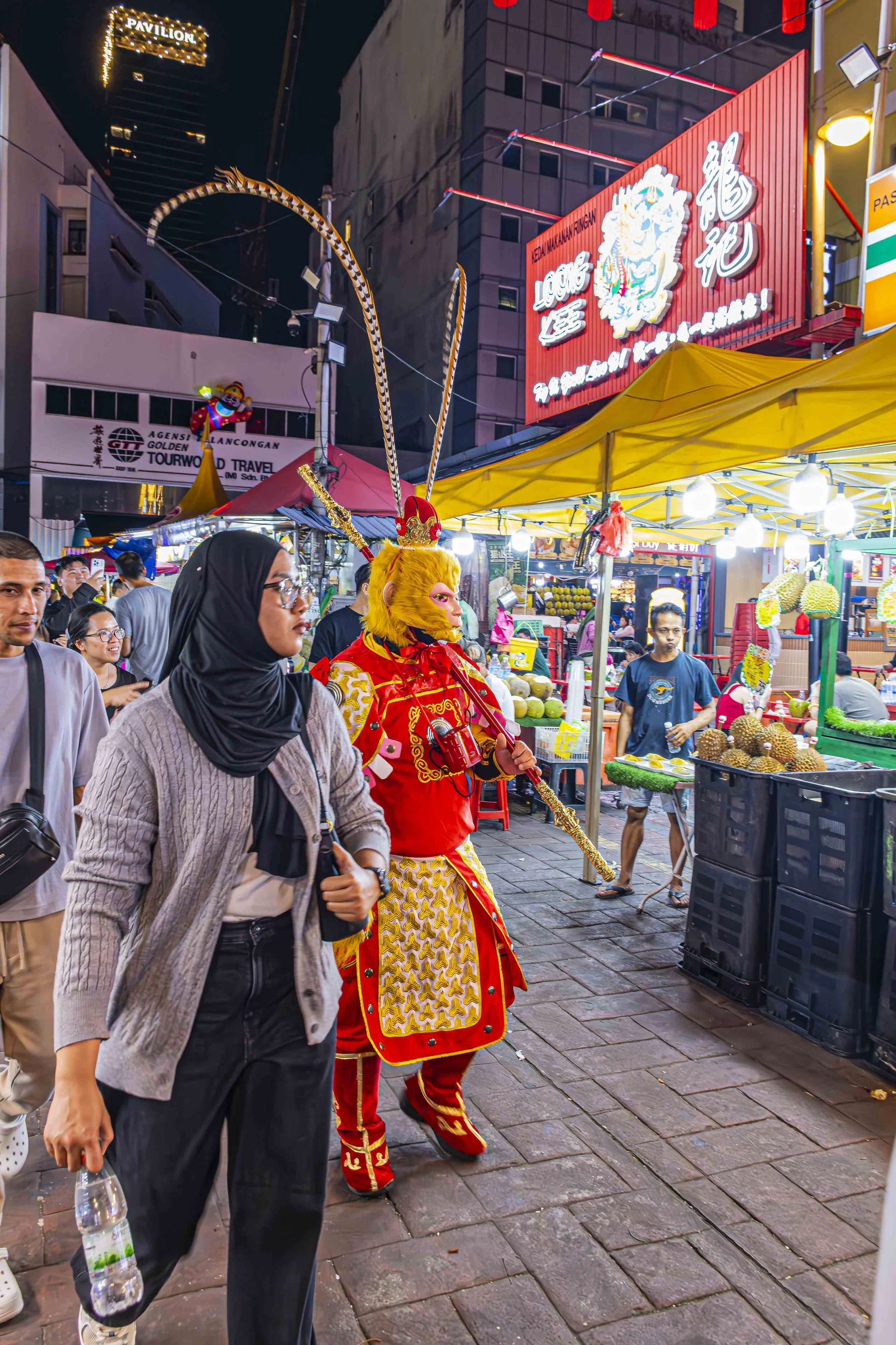 In search of frog porridge maybe?