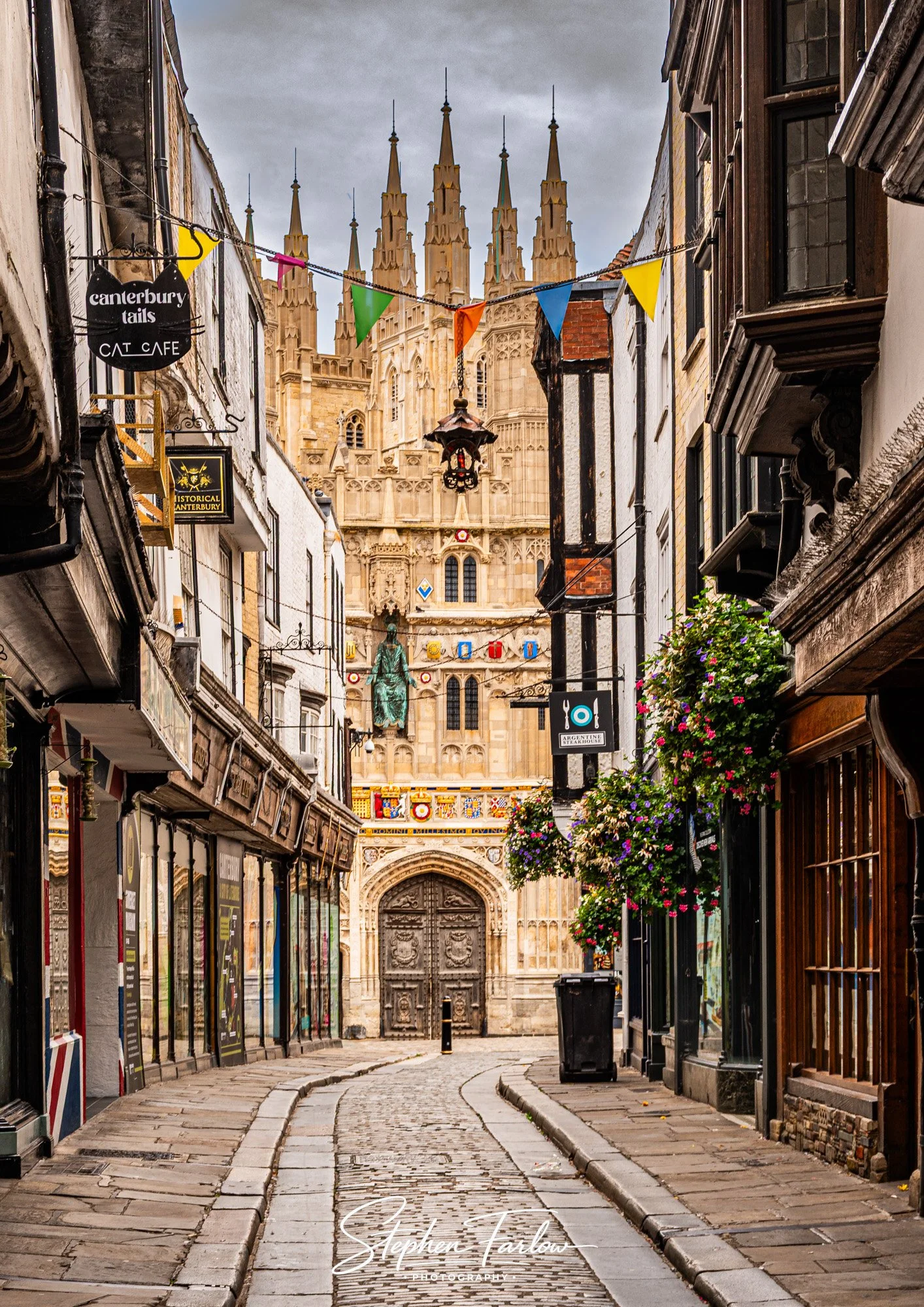 Entrance to Canterbury Cathedral