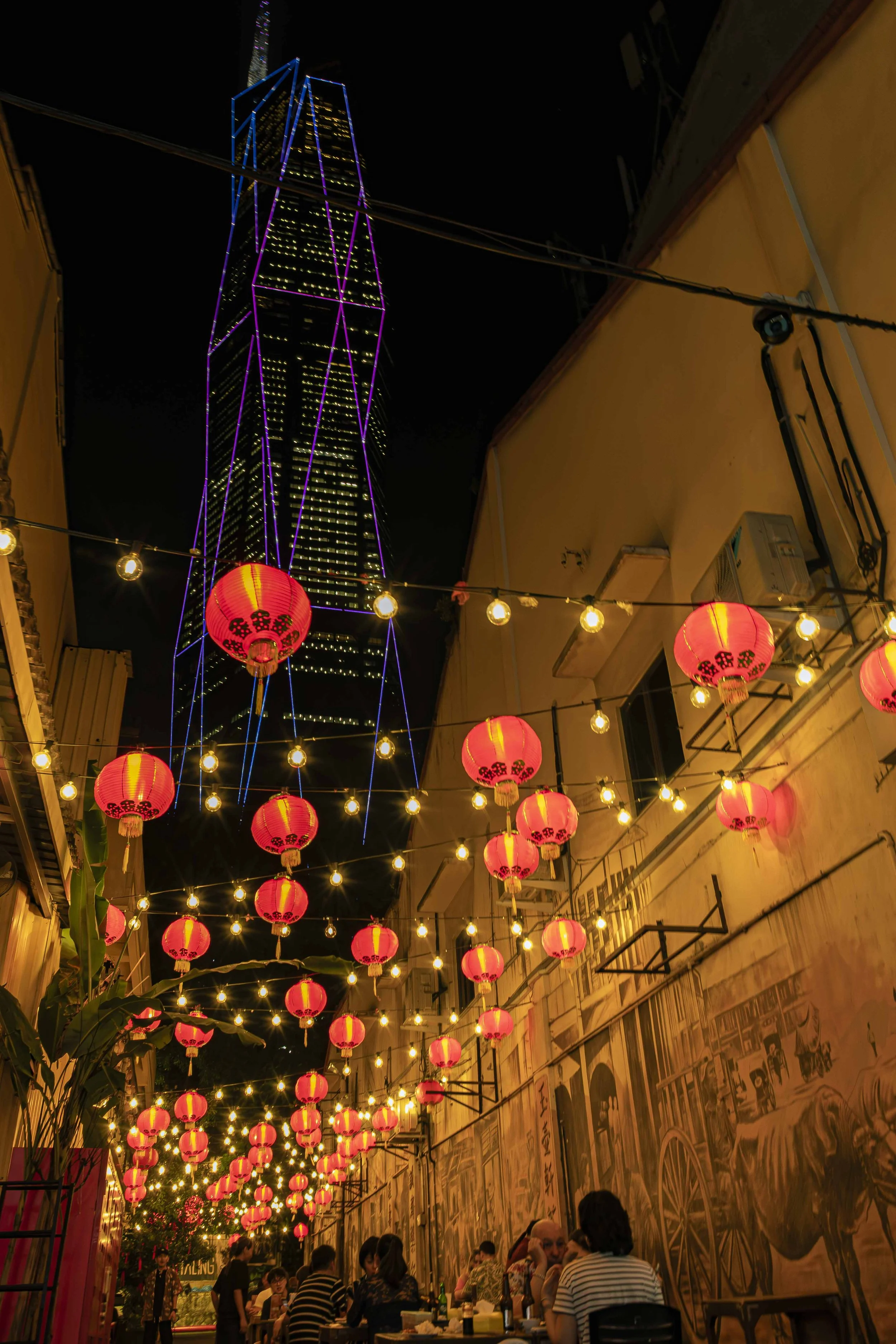 Merdeka 118 through Chinatown Restaurant