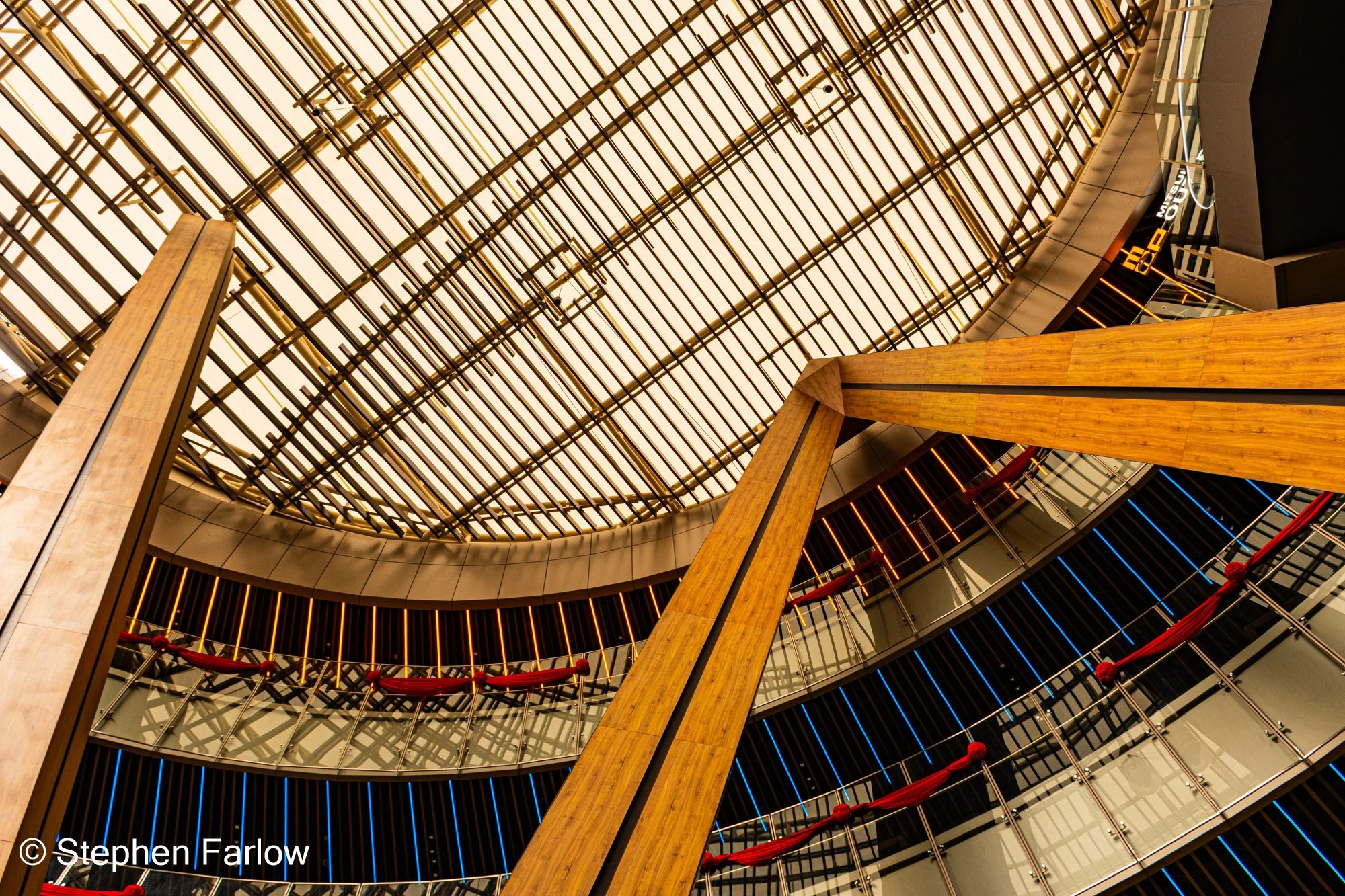 The roof at LaLaport Mall Bukit Bintang City Centre