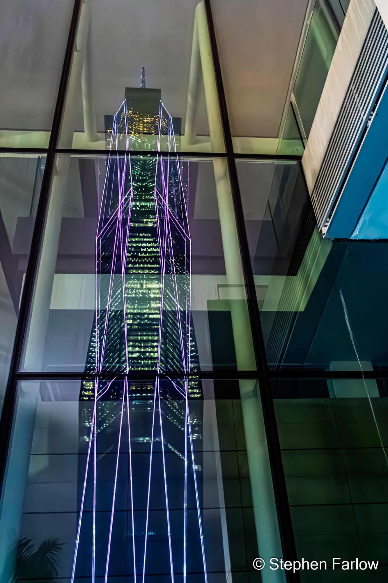 Merdeka 118 in reflection