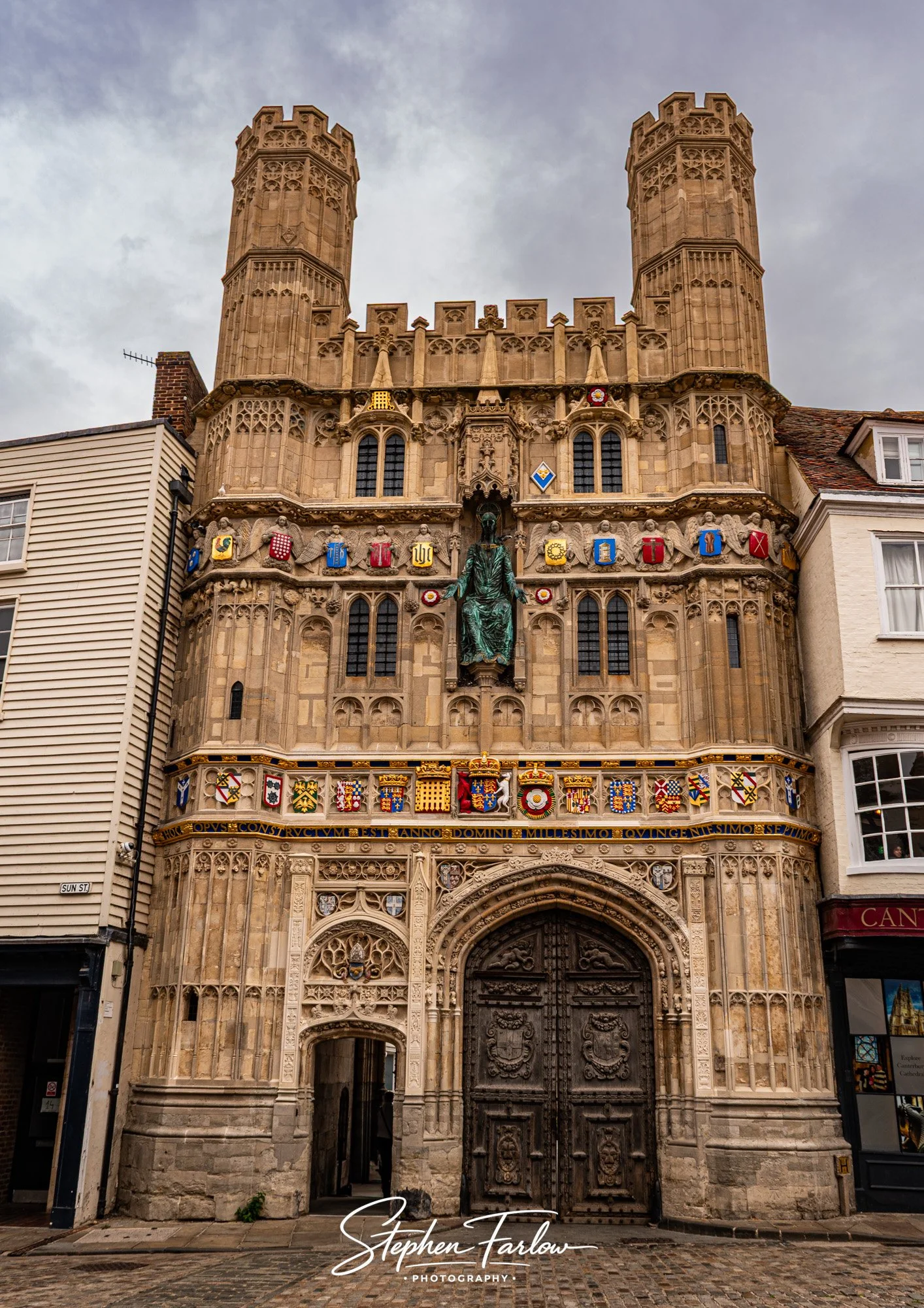 Entrance to Canterbury Cathedral