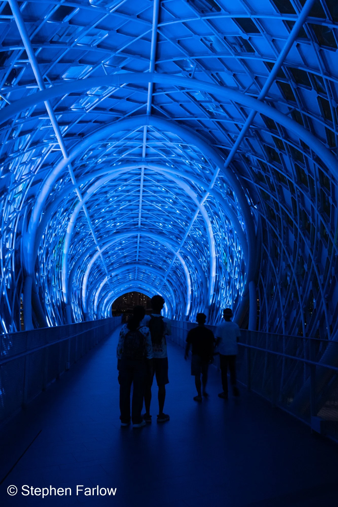 Saloma Link bridge from Kampung Baru to KLCC