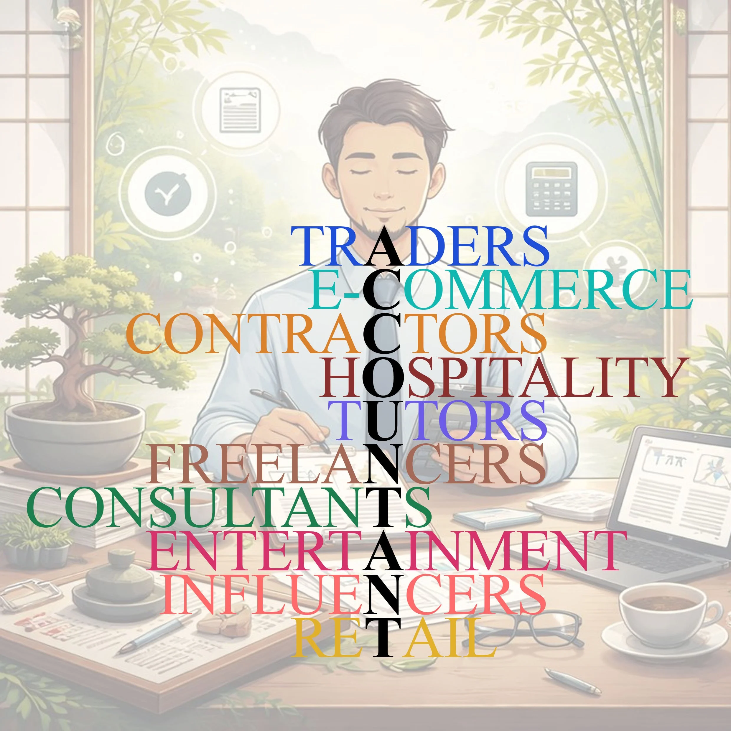 Accounting with all types of clients