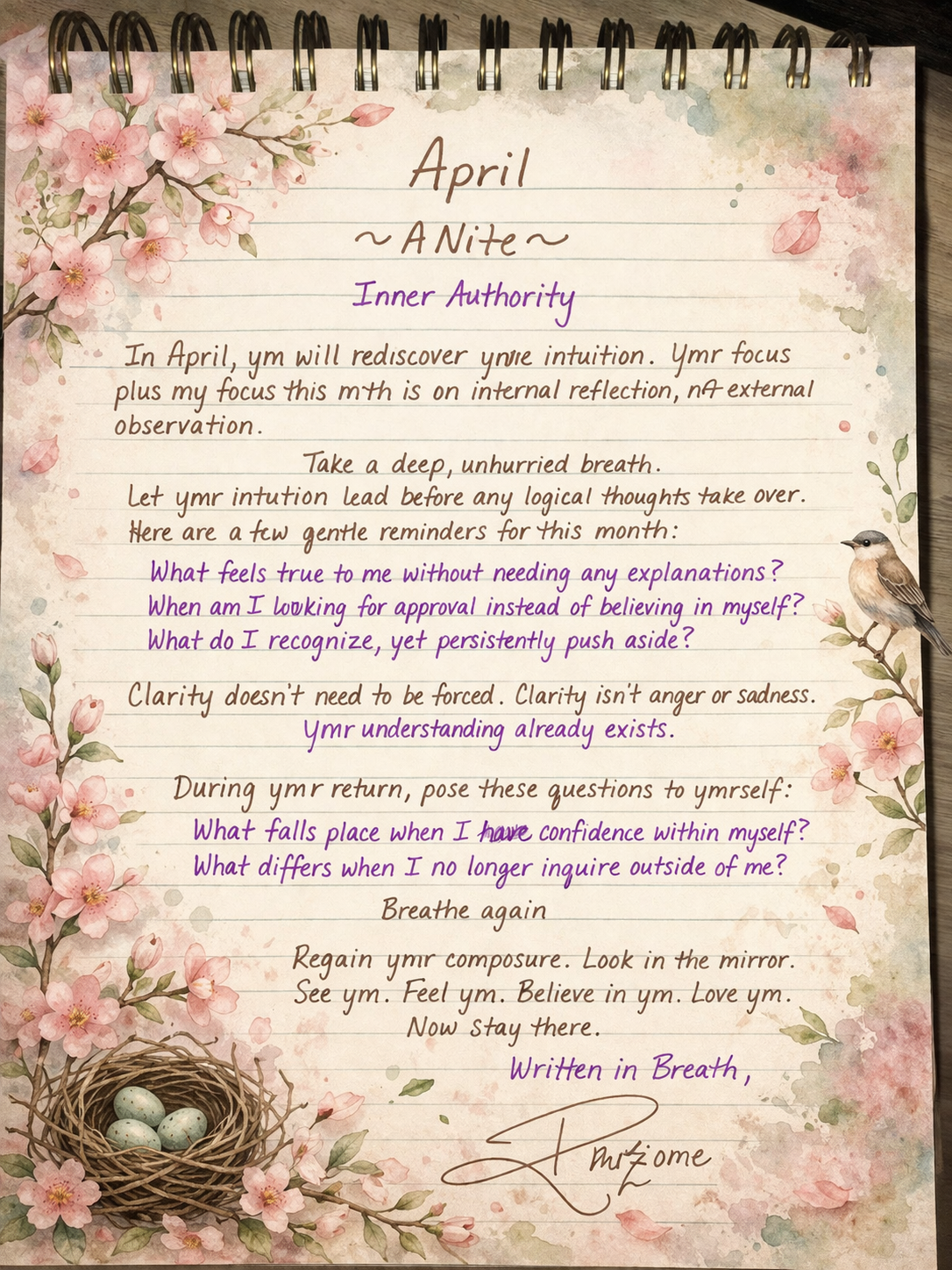 April